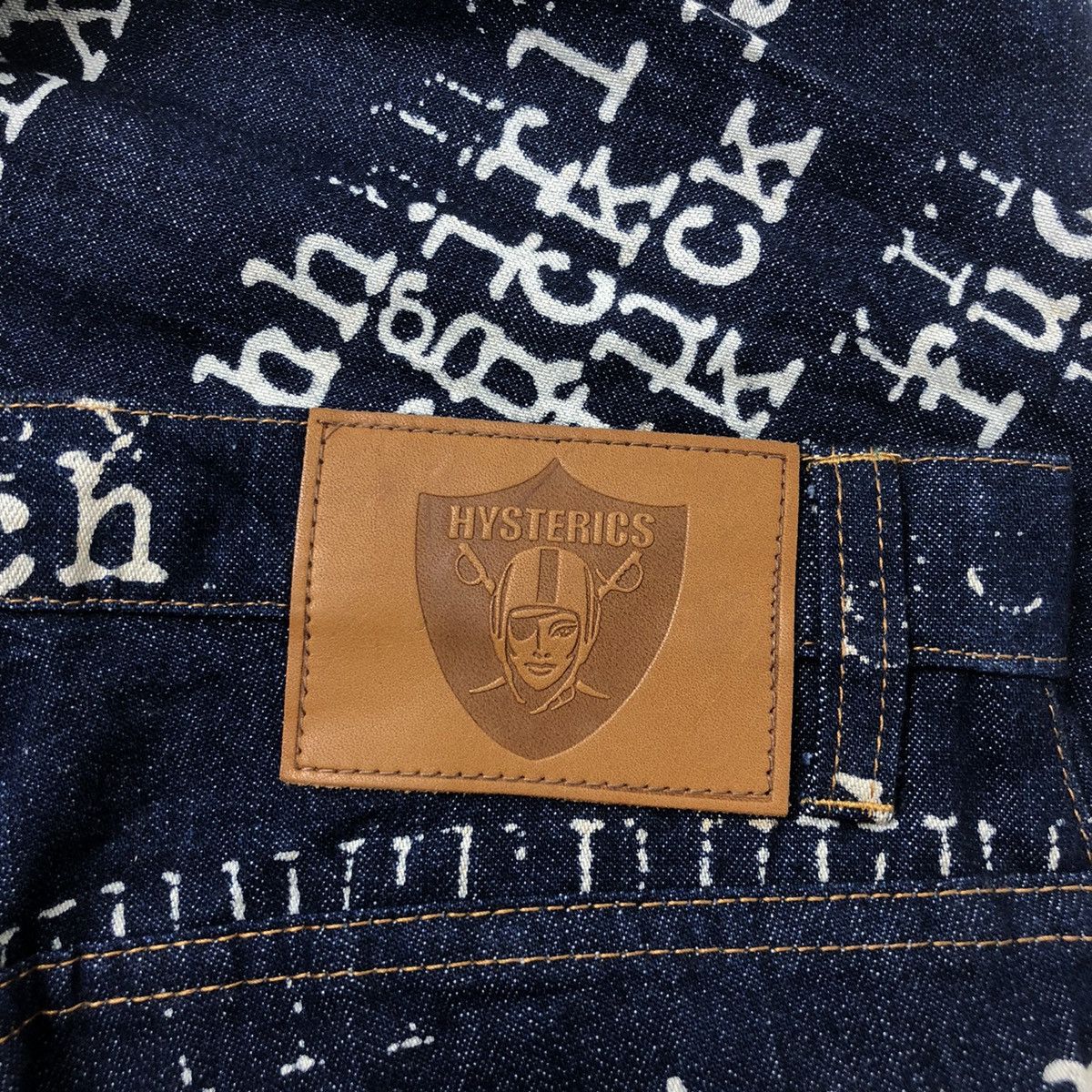 Hysteric Glamour ❤️‍🔥DELETE❤️‍🔥1980s Hysteric Glamour - XXX Denim Pants Size US 29 - 10 Thumbnail