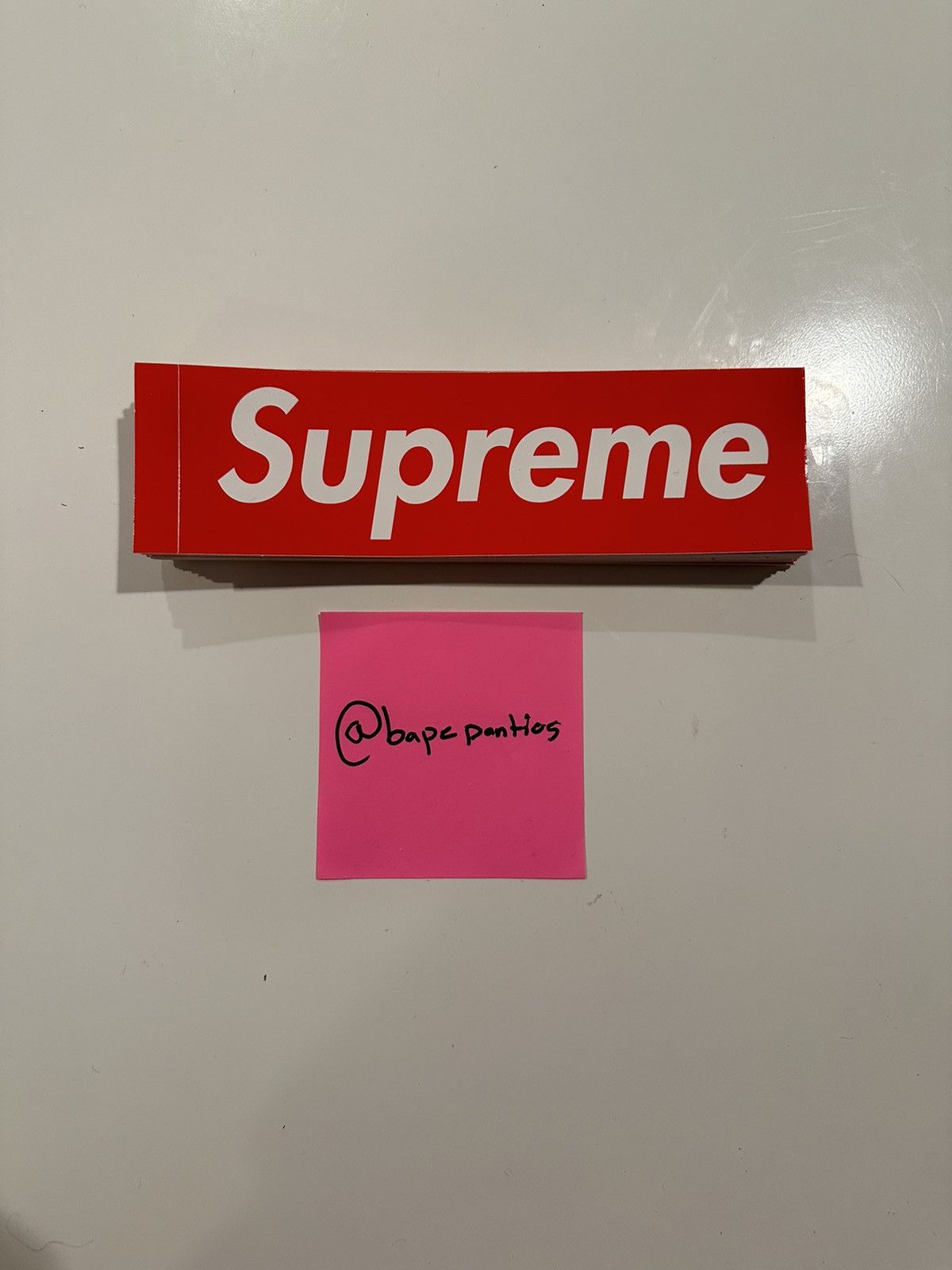 Supreme Supreme Box Logo Sticker 50 Count Grailed