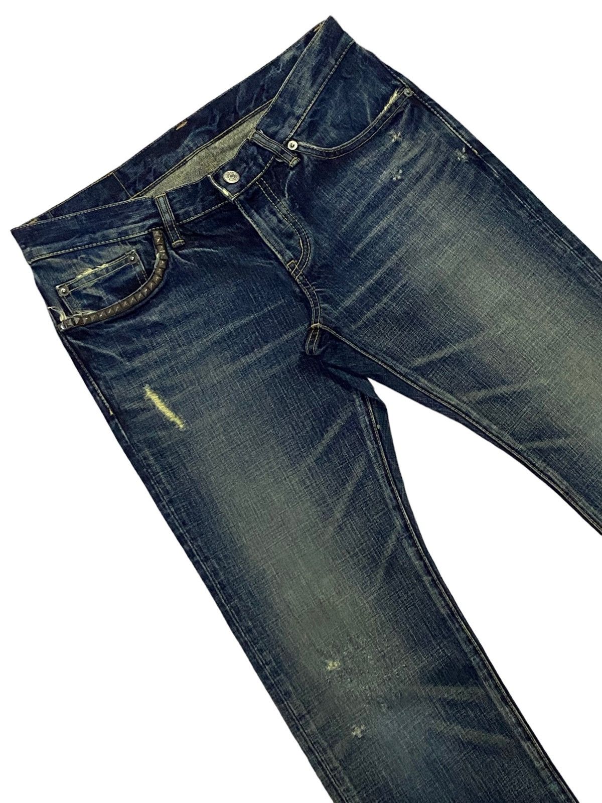 Hysteric Glamour Hysteric Glamour Ripped Distressed Skinny fit Denim Pants Size 30" / US 8 / IT 44 - 16 Thumbnail