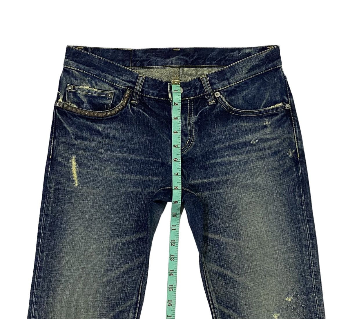 Hysteric Glamour Hysteric Glamour Ripped Distressed Skinny fit Denim Pants Size 30" / US 8 / IT 44 - 5 Thumbnail