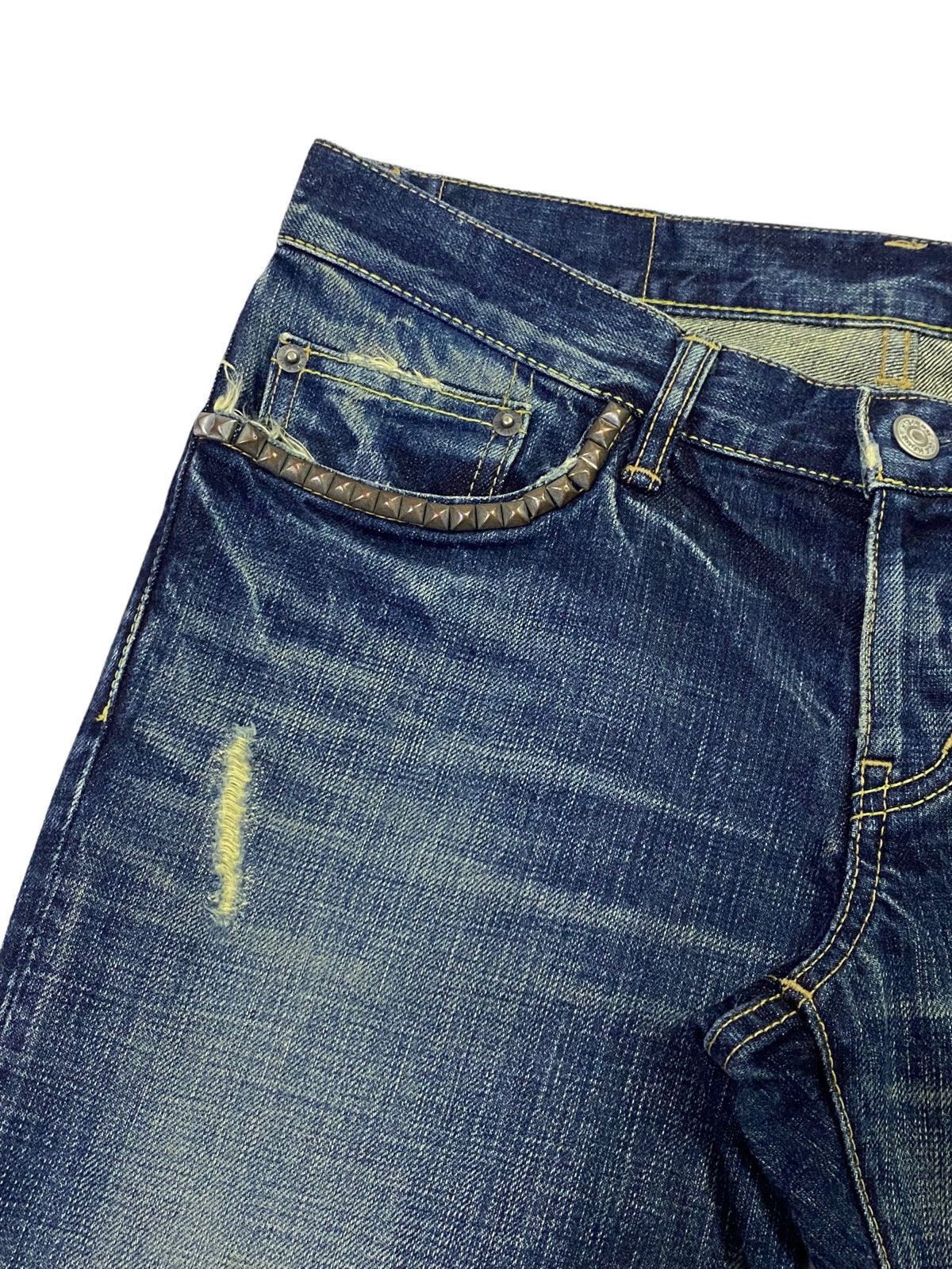 Hysteric Glamour Hysteric Glamour Ripped Distressed Skinny fit Denim Pants Size 30" / US 8 / IT 44 - 15 Thumbnail