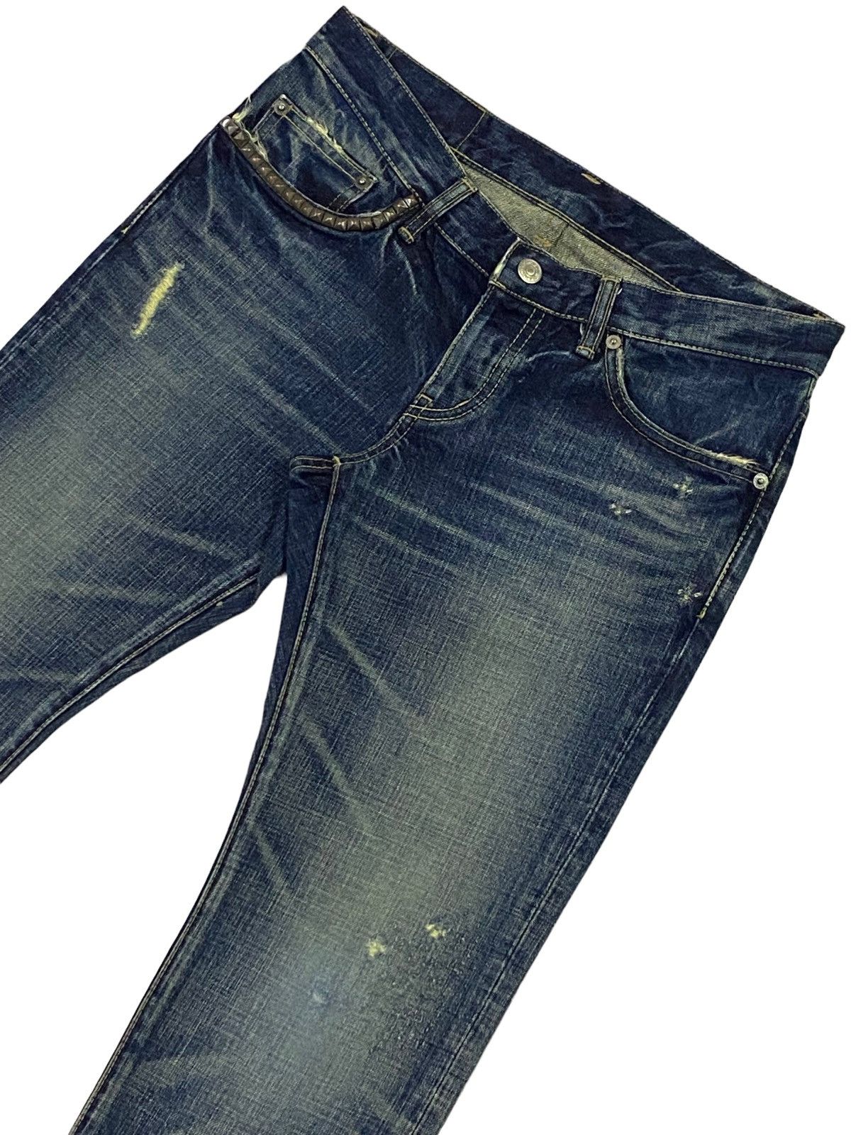 Hysteric Glamour Hysteric Glamour Ripped Distressed Skinny fit Denim Pants Size 30" / US 8 / IT 44 - 17 Thumbnail