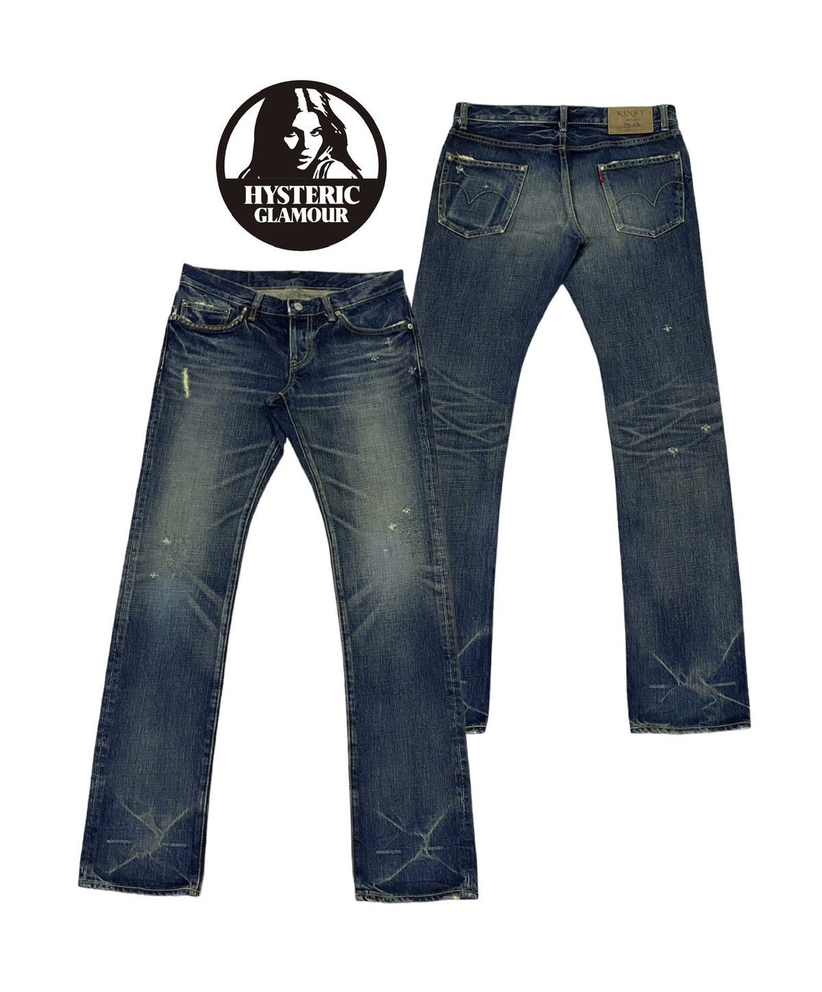 Hysteric Glamour Hysteric Glamour Ripped Distressed Skinny fit Denim Pants Size 30" / US 8 / IT 44 - 1 Thumbnail