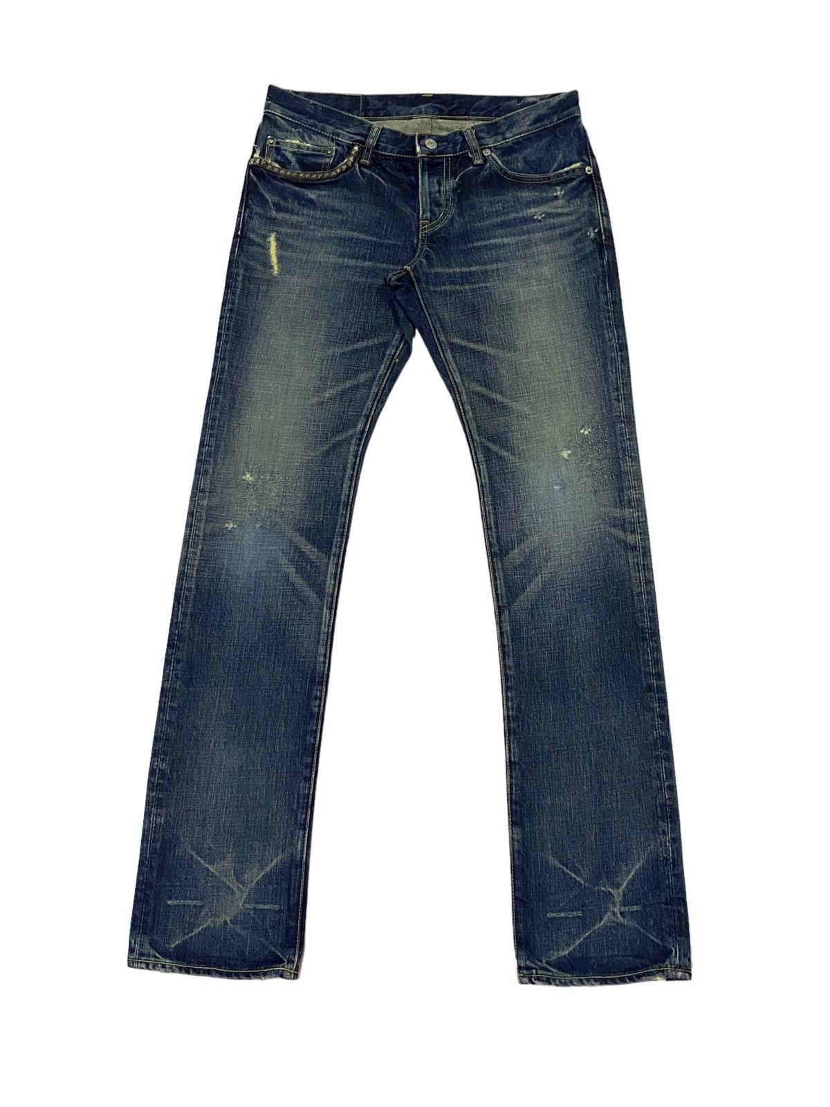 Hysteric Glamour Hysteric Glamour Ripped Distressed Skinny fit Denim Pants Size 30" / US 8 / IT 44 - 2 Thumbnail