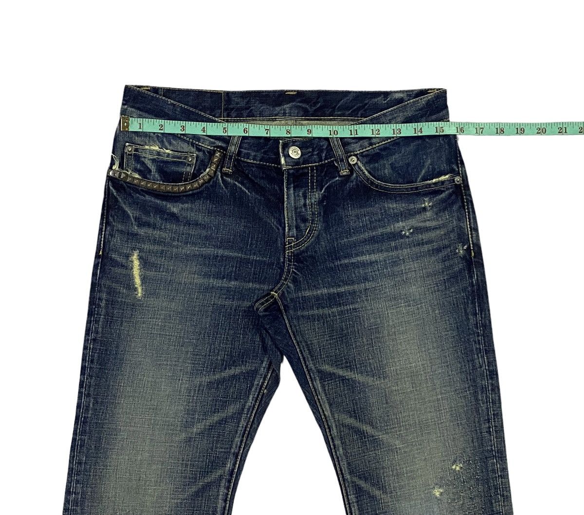 Hysteric Glamour Hysteric Glamour Ripped Distressed Skinny fit Denim Pants Size 30" / US 8 / IT 44 - 4 Thumbnail