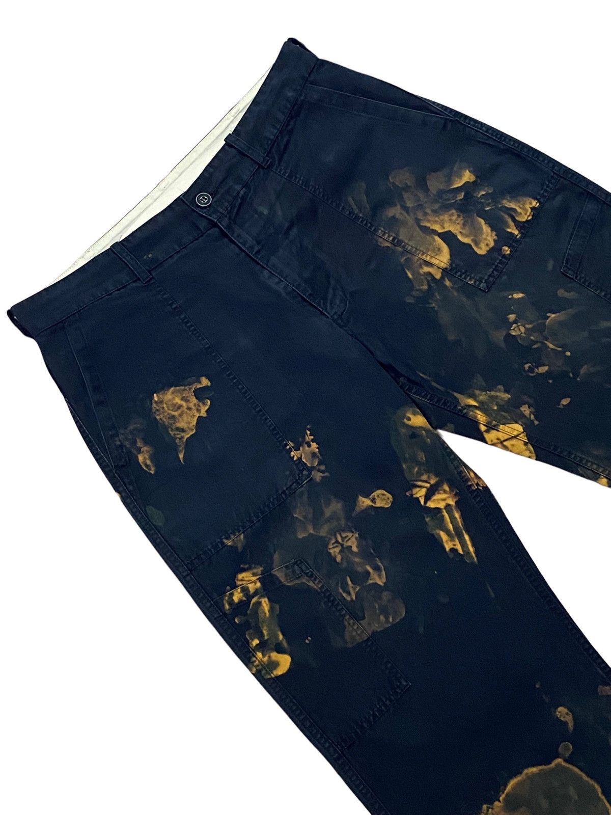 Visvim Rare‼️Visvim Acid Wash Cropped Pants Size US 36 / EU 52 - 16 Thumbnail