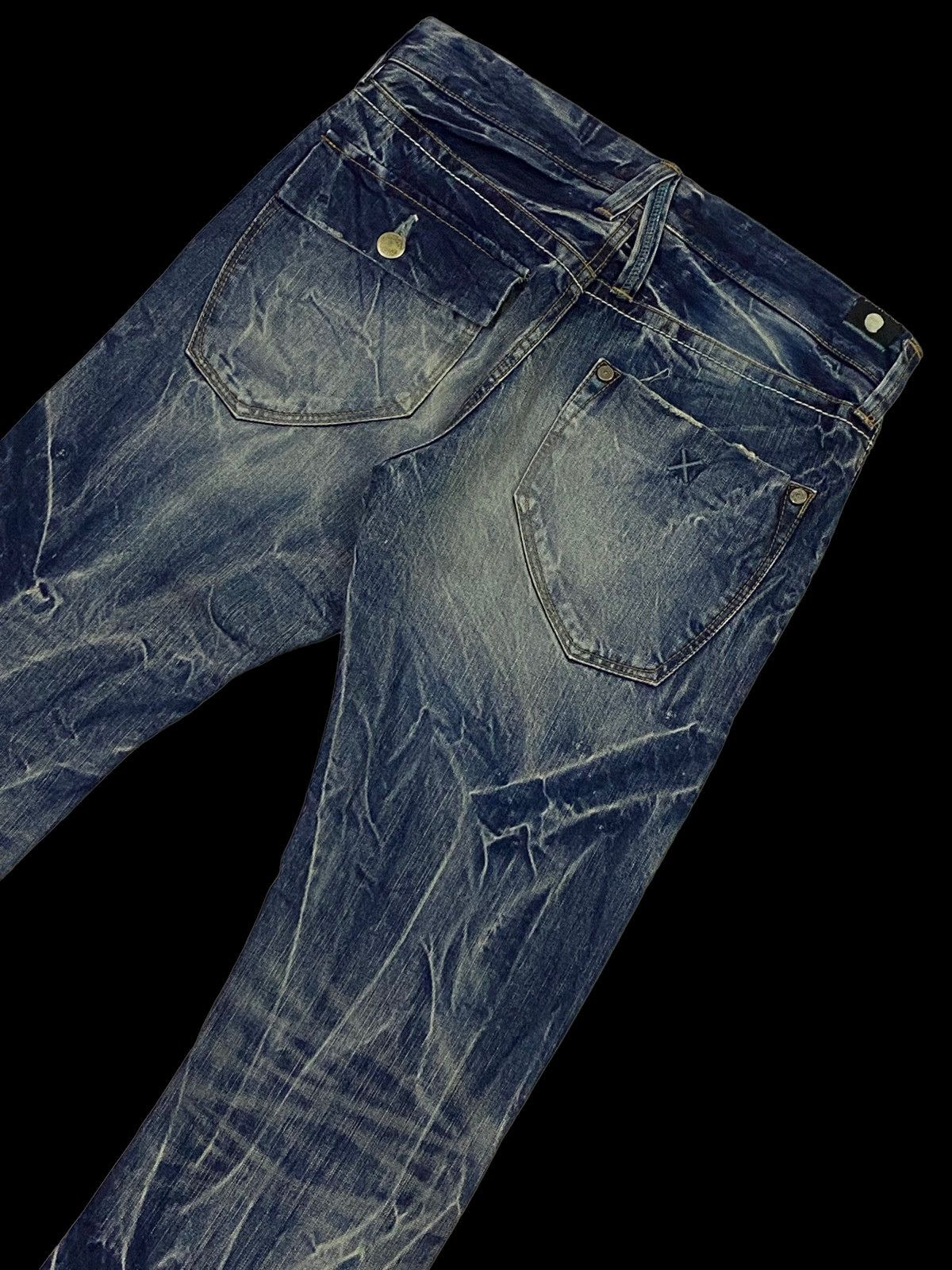 Japanese Brand Rare design🔥🔥Union Made Double Pockets Denim Jeans Size US 33 - 19 Thumbnail