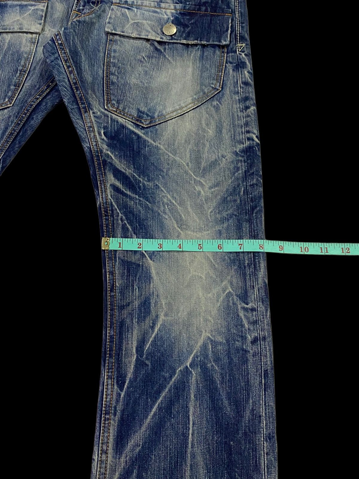 Japanese Brand Rare design🔥🔥Union Made Double Pockets Denim Jeans Size US 33 - 9 Thumbnail