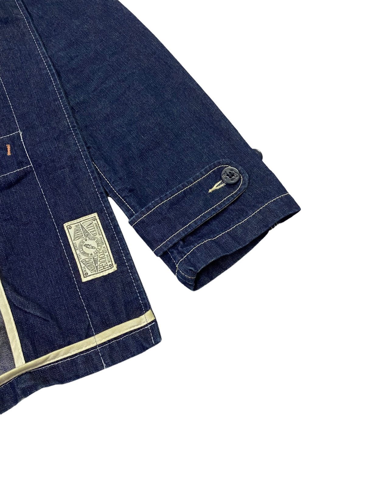 Schott Nice Design‼️Schott NYC Denim Deck Hand Toggle Jacket Hoodie Size US M / EU 48-50 / 2 - 18 Thumbnail