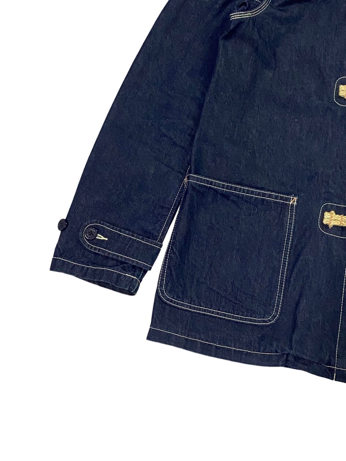 Schott Nice Design‼️Schott NYC Denim Deck Hand Toggle Jacket Hoodie Size US M / EU 48-50 / 2 - 21 Thumbnail