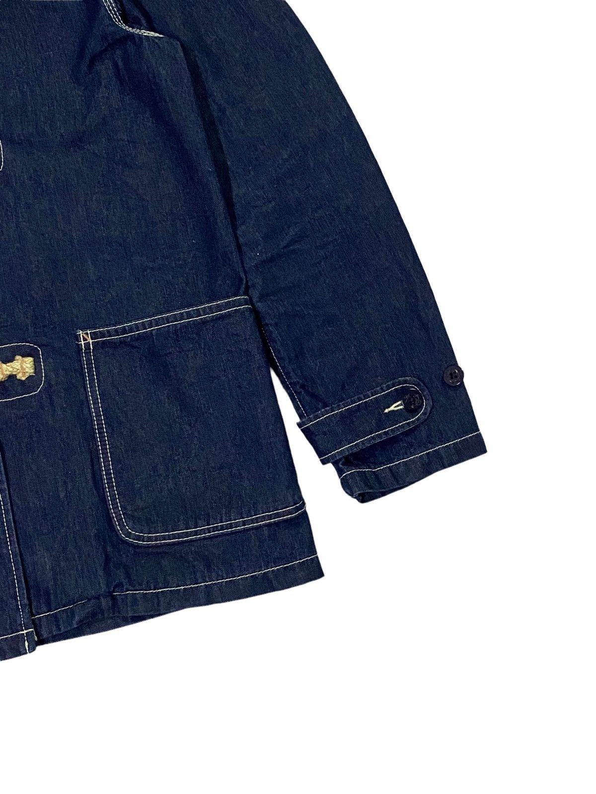 Schott Nice Design‼️Schott NYC Denim Deck Hand Toggle Jacket Hoodie Size US M / EU 48-50 / 2 - 20 Thumbnail