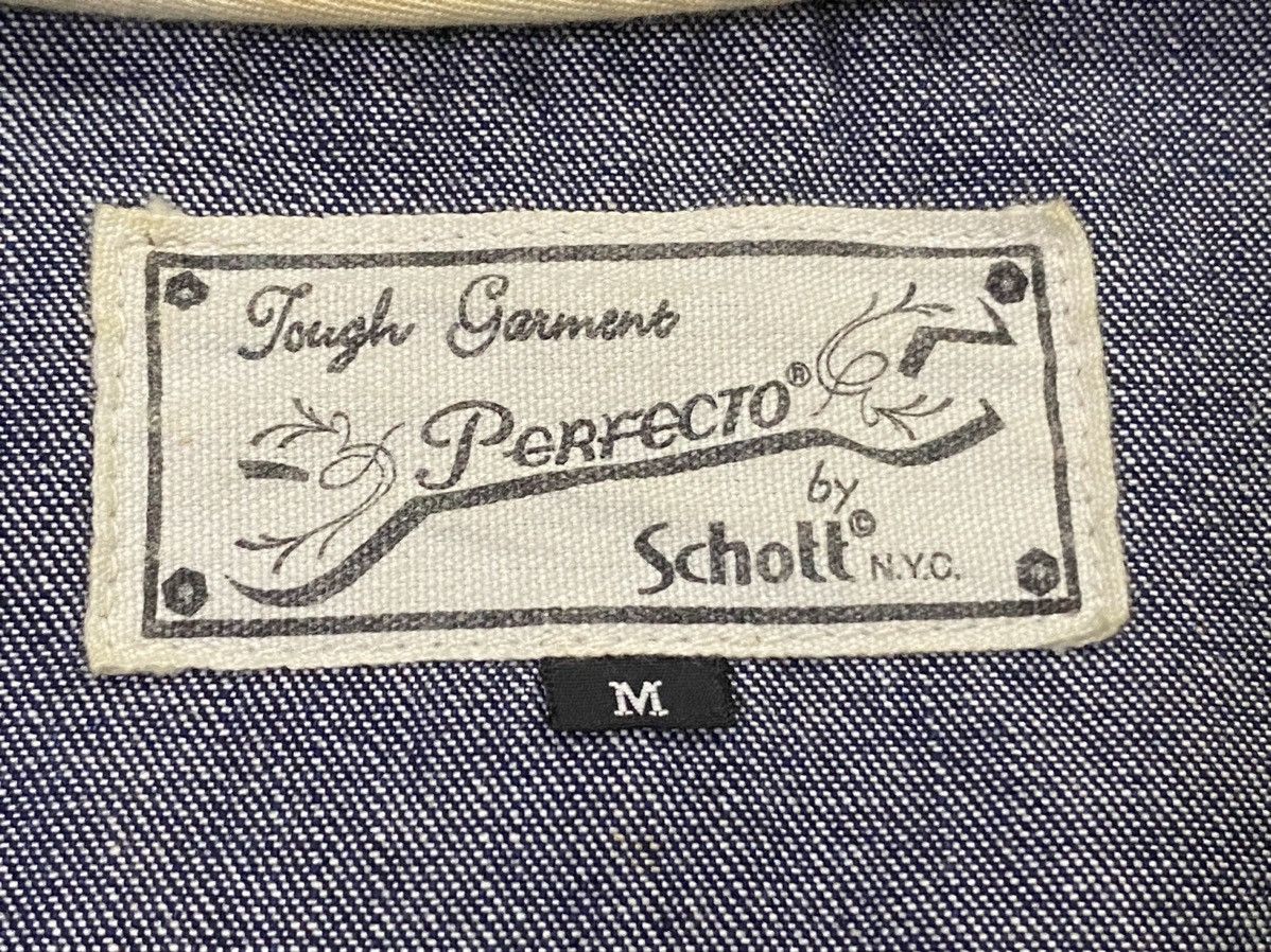 Schott Nice Design‼️Schott NYC Denim Deck Hand Toggle Jacket Hoodie Size US M / EU 48-50 / 2 - 11 Thumbnail
