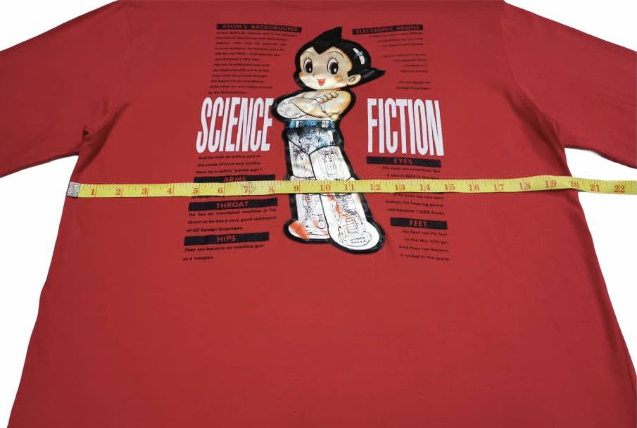 Anime × Cartoon Network × Vintage 3D Astro Boy Tezuka Production Long Sleeve T-Shirts Size US M / EU 48-50 / 2 - 6 Thumbnail