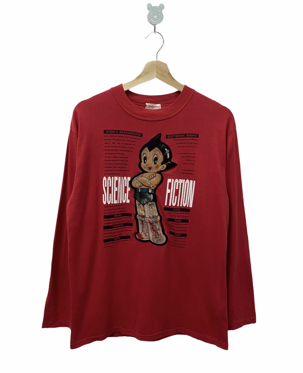 Anime × Cartoon Network × Vintage 3D Astro Boy Tezuka Production Long Sleeve T-Shirts Size US M / EU 48-50 / 2 - 1 Thumbnail