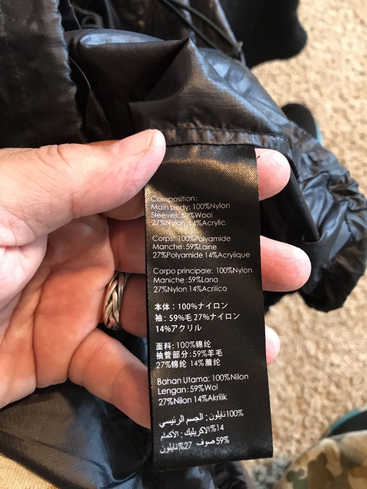 3.1 Phillip Lim Men’s lightweight rain Jacket 3/4 length Size US XL / EU 56 / 4 - 9 Thumbnail