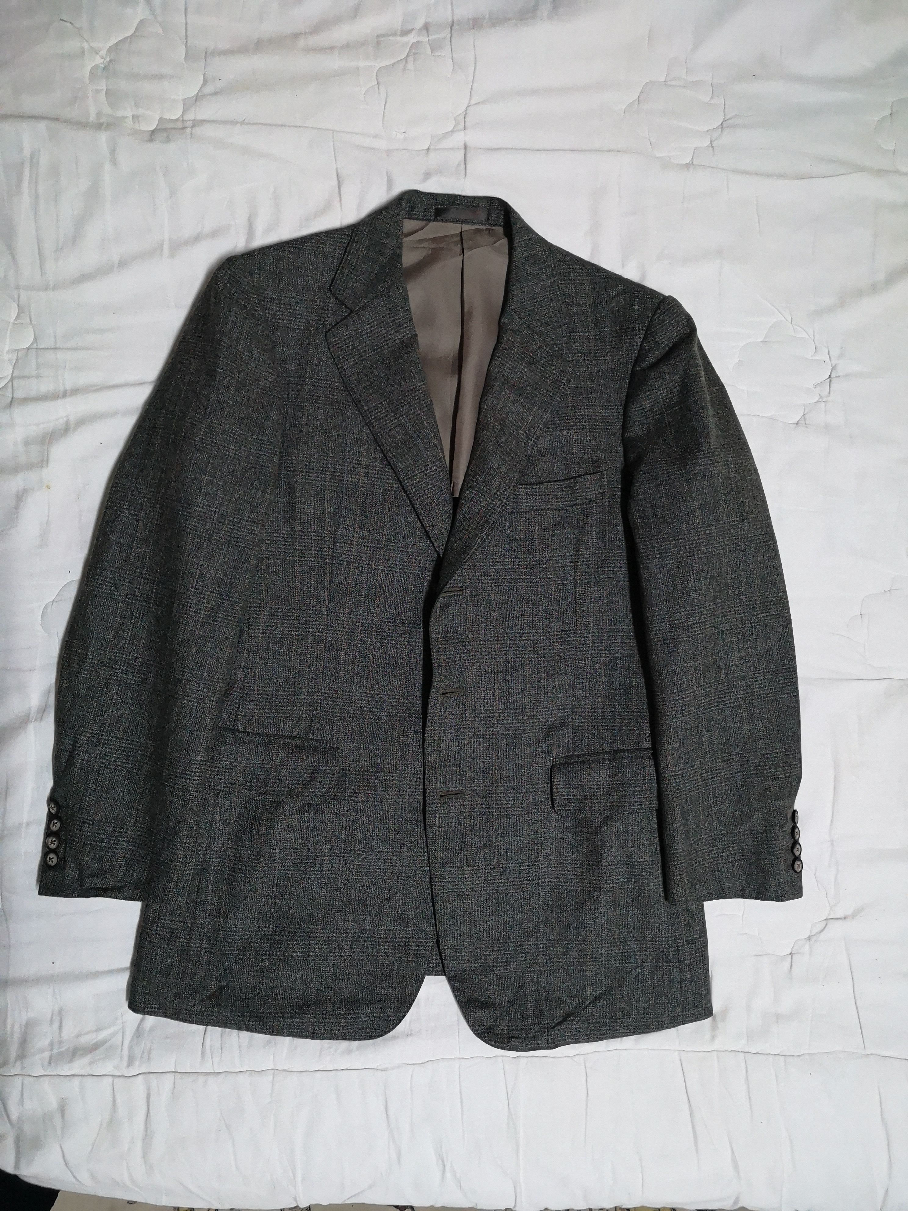 Burberry × Designer WOOL BLAZER NICE DESIGN Size US M / EU 48-50 / 2 - 9 Thumbnail