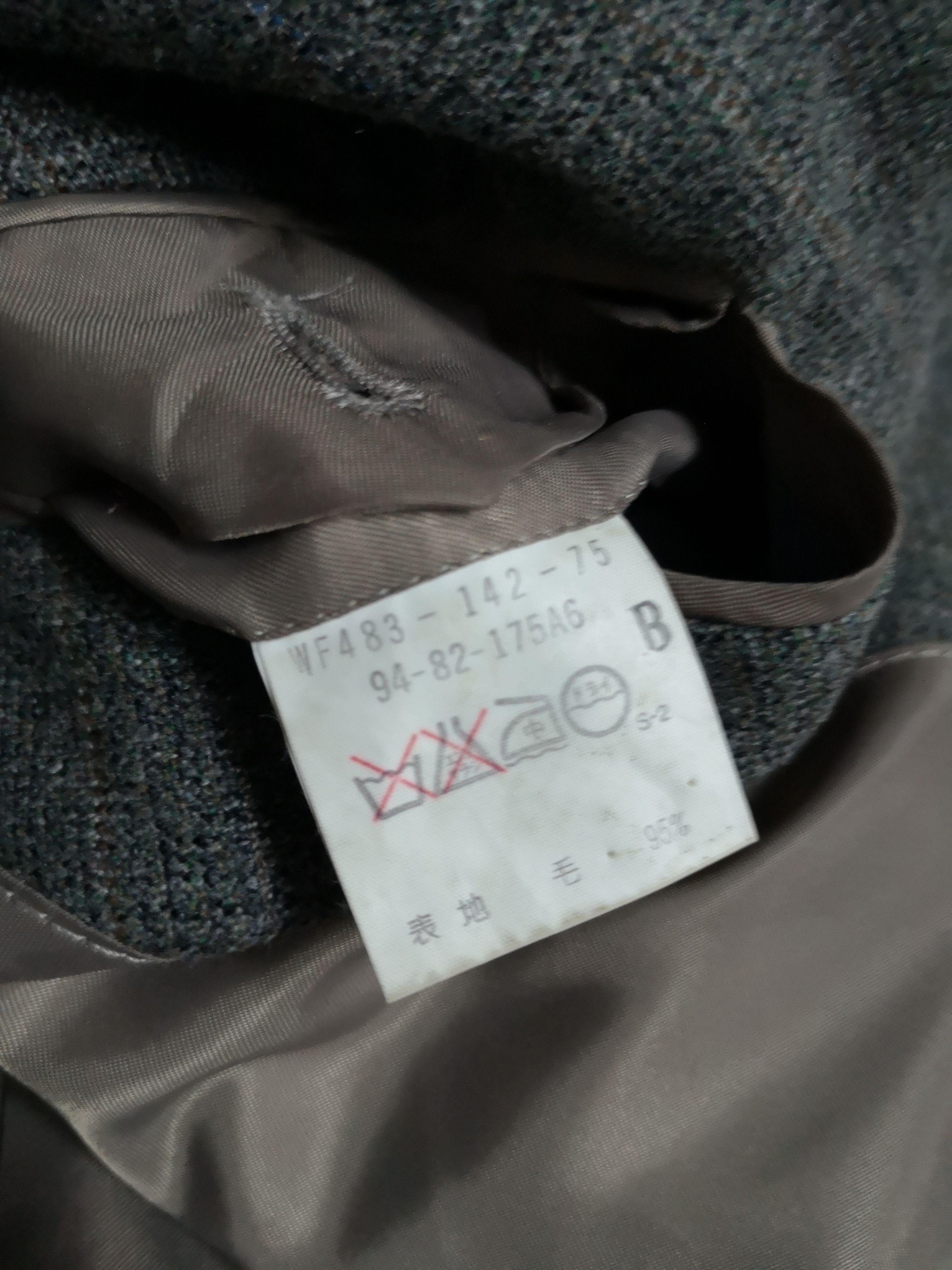 Burberry × Designer WOOL BLAZER NICE DESIGN Size US M / EU 48-50 / 2 - 7 Thumbnail