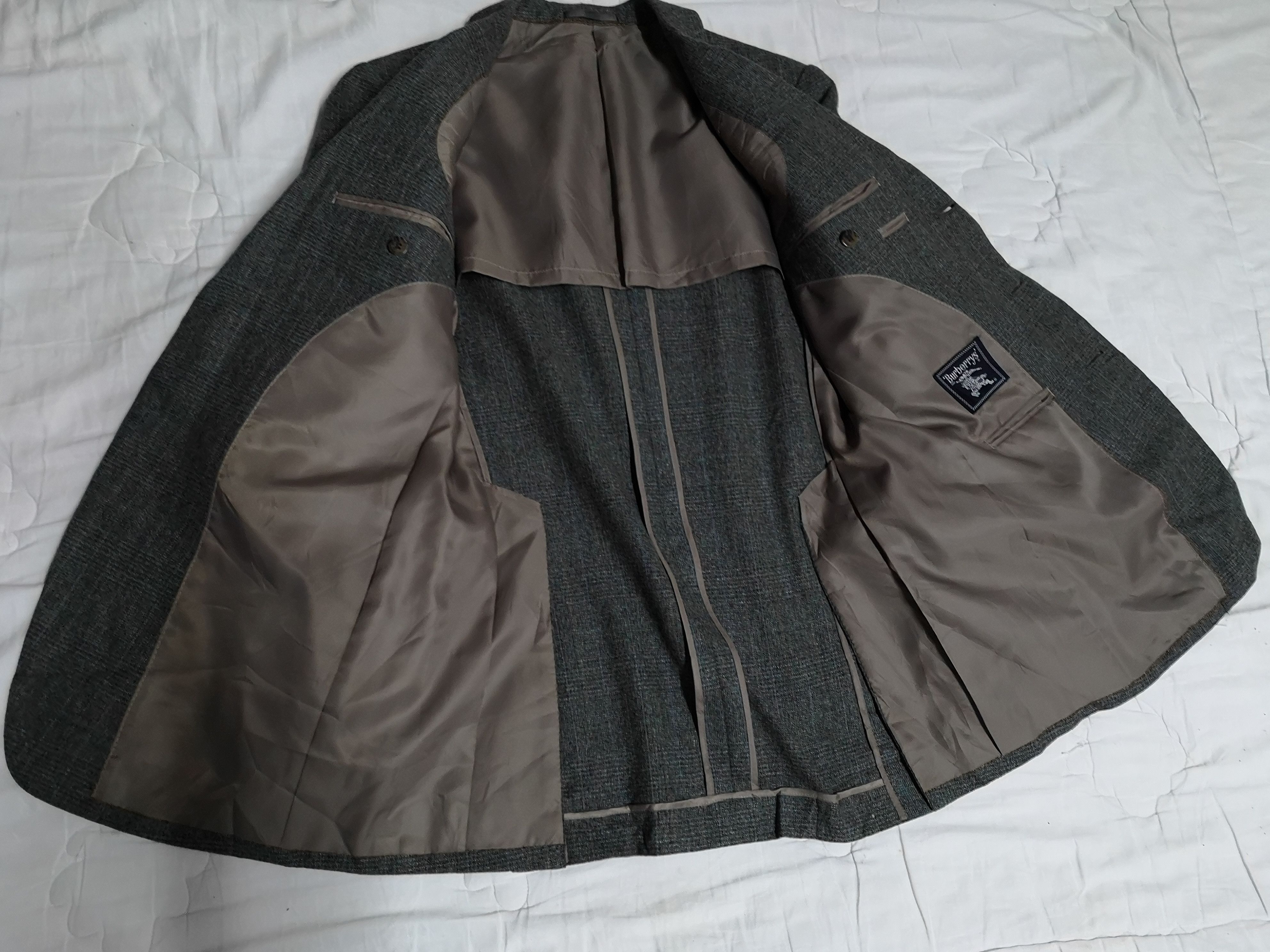 Burberry × Designer WOOL BLAZER NICE DESIGN Size US M / EU 48-50 / 2 - 6 Thumbnail