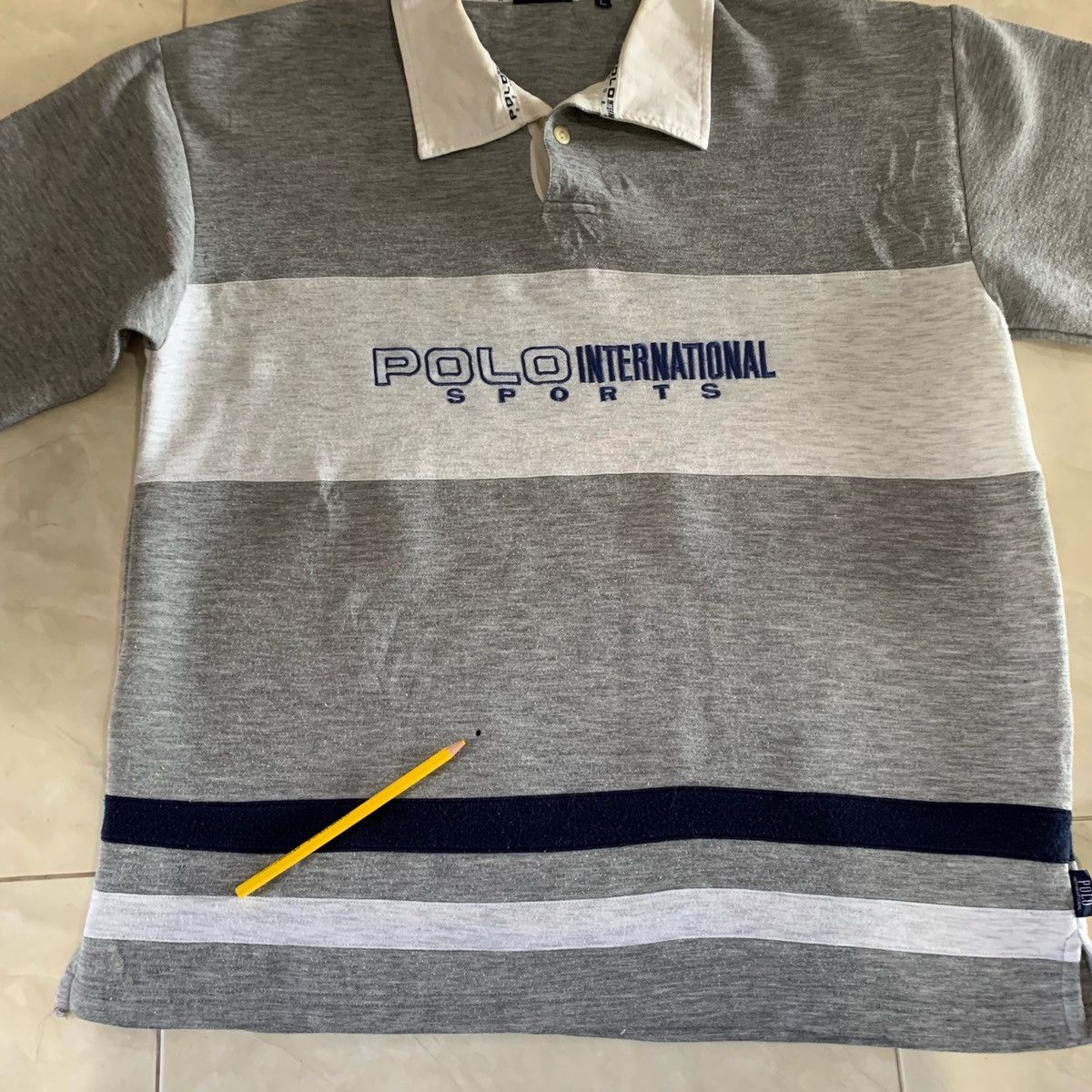 Vintage POLO INTERNASIONAL SPORT Sweatshirt Size L Fits XL Size US XL / EU 56 / 4 - 10 Thumbnail