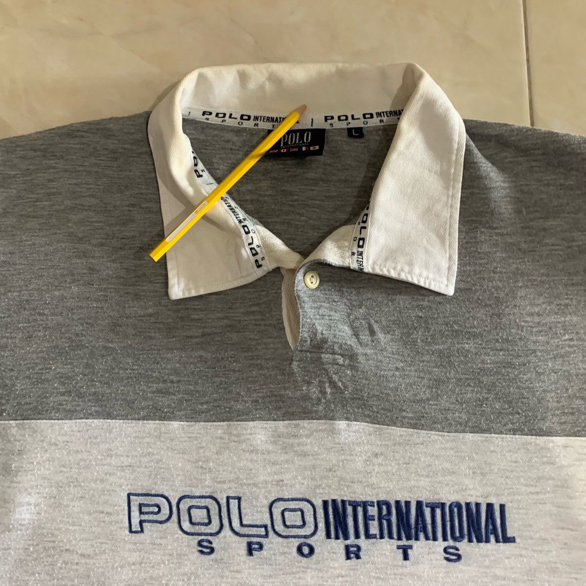 Vintage POLO INTERNASIONAL SPORT Sweatshirt Size L Fits XL Size US XL / EU 56 / 4 - 12 Thumbnail