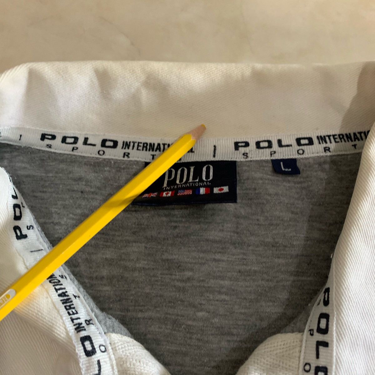 Vintage POLO INTERNASIONAL SPORT Sweatshirt Size L Fits XL Size US XL / EU 56 / 4 - 13 Thumbnail