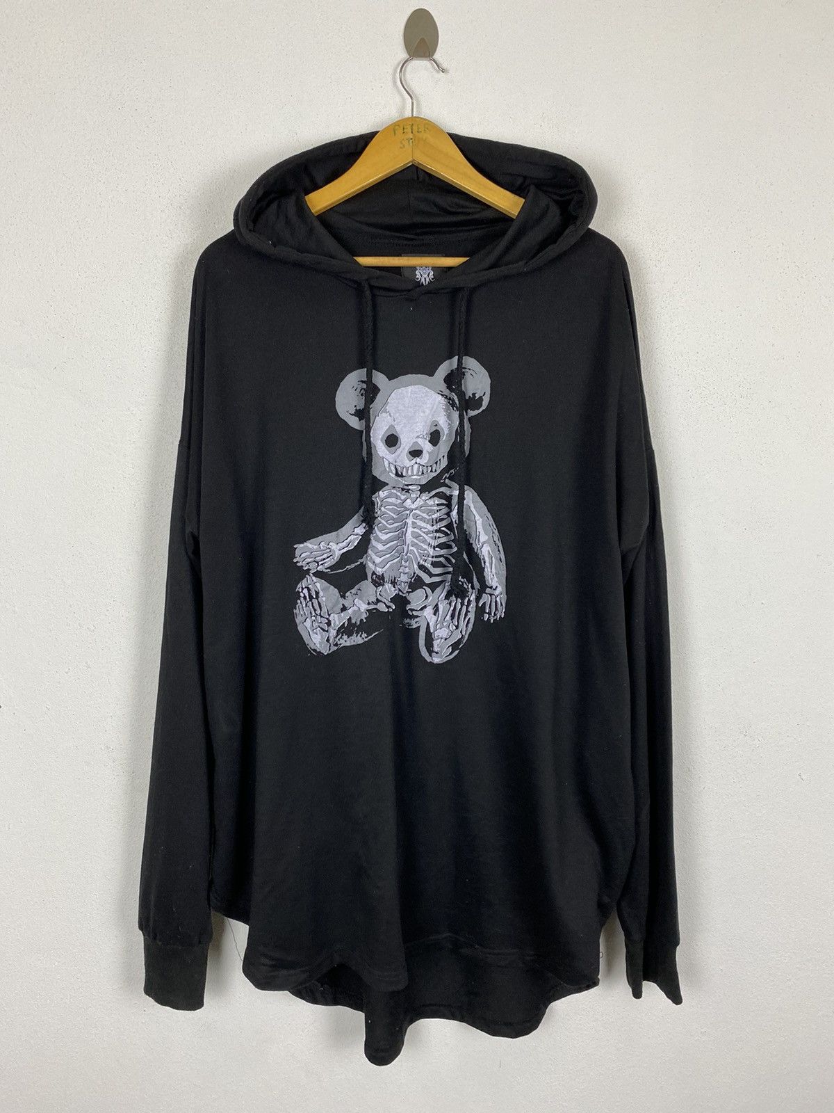 Japanese Brand DRUG HONEY BEAR PHOTO OVER SIZE HODDIES Size US XL / EU 56 / 4 - 2 Thumbnail