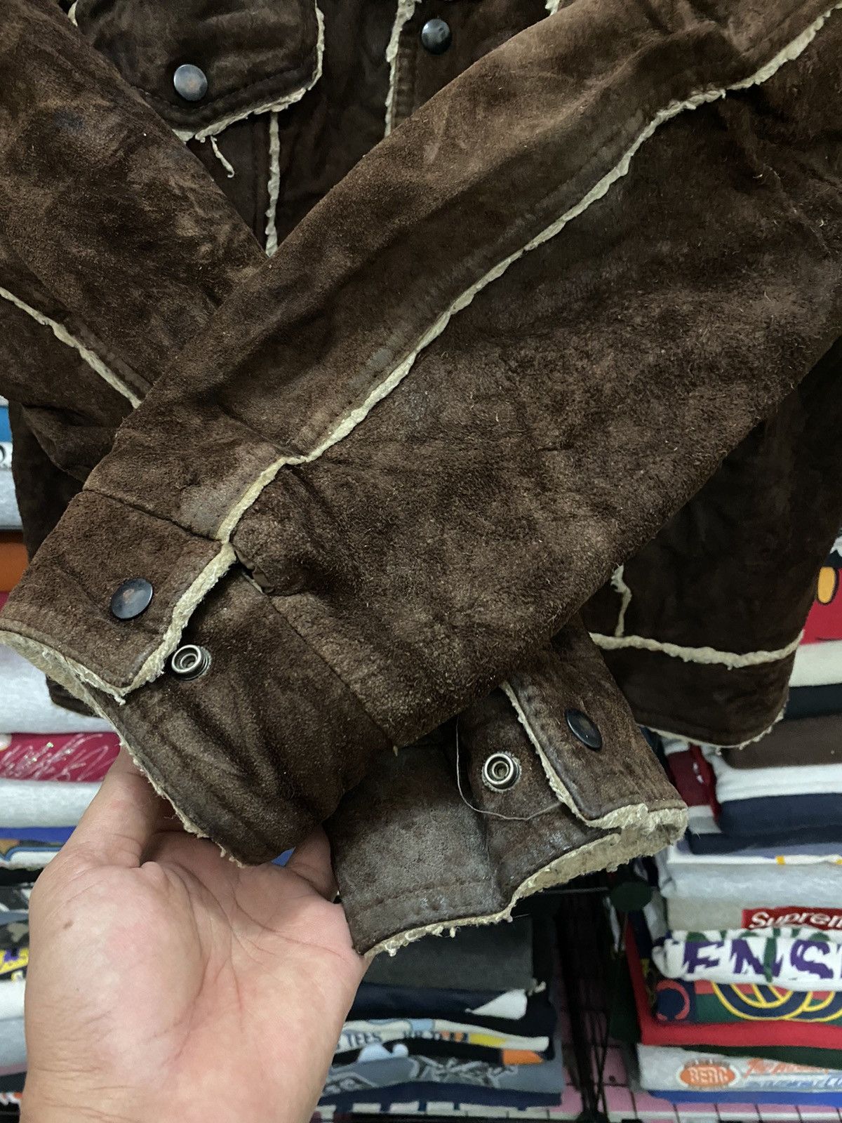 Genuine Leather Vintage Genuine Leather Jacket Size US M / EU 48-50 / 2 - 8 Thumbnail