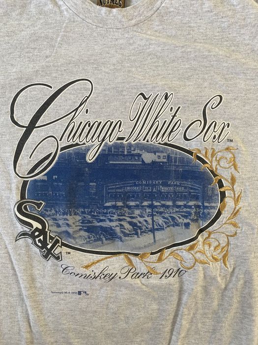 Vintage Vintage Chicago White Sox Graphic MLB Tee Shirt Cooperstown