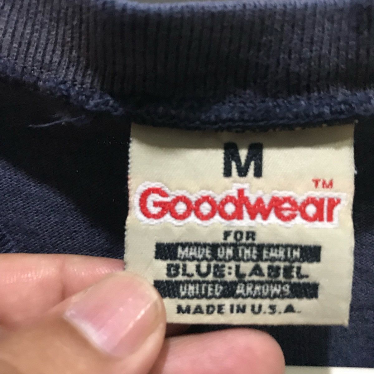 Vintage Goodwear Short Sleeve T-Shirts Size M Fits S Size US S / EU 44-46 / 1 - 3 Thumbnail