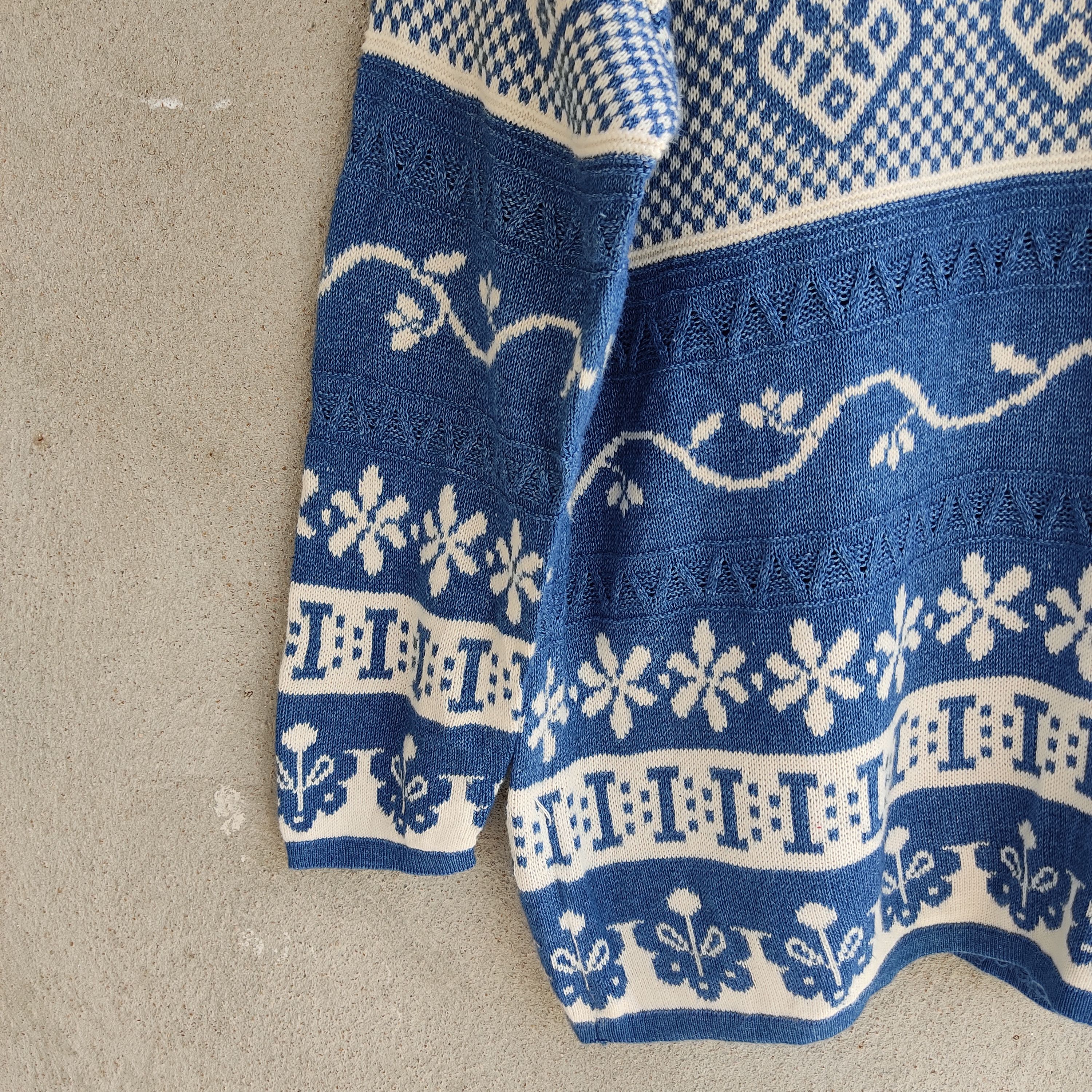 Benetton Blue Family Benetton Basic Knitwear Jumper Size L / US 10 / IT 46 - 5 Thumbnail