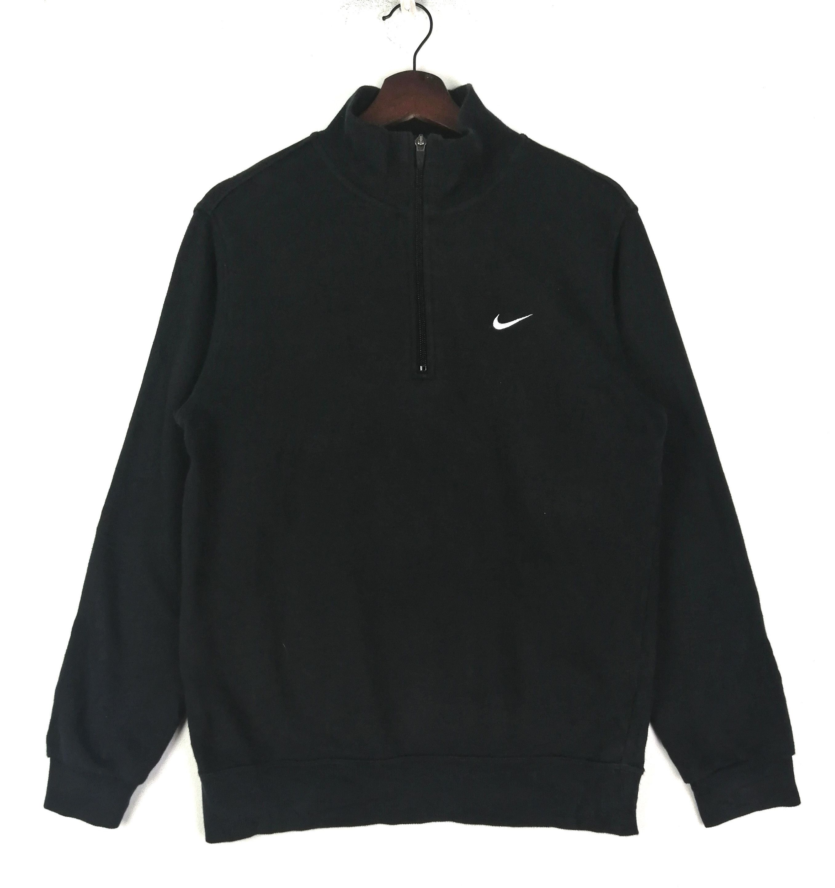 Nike × Vintage Nike Golf Swoosh Zipper Sunfaded Size US S / EU 44-46 / 1 - 1 Thumbnail