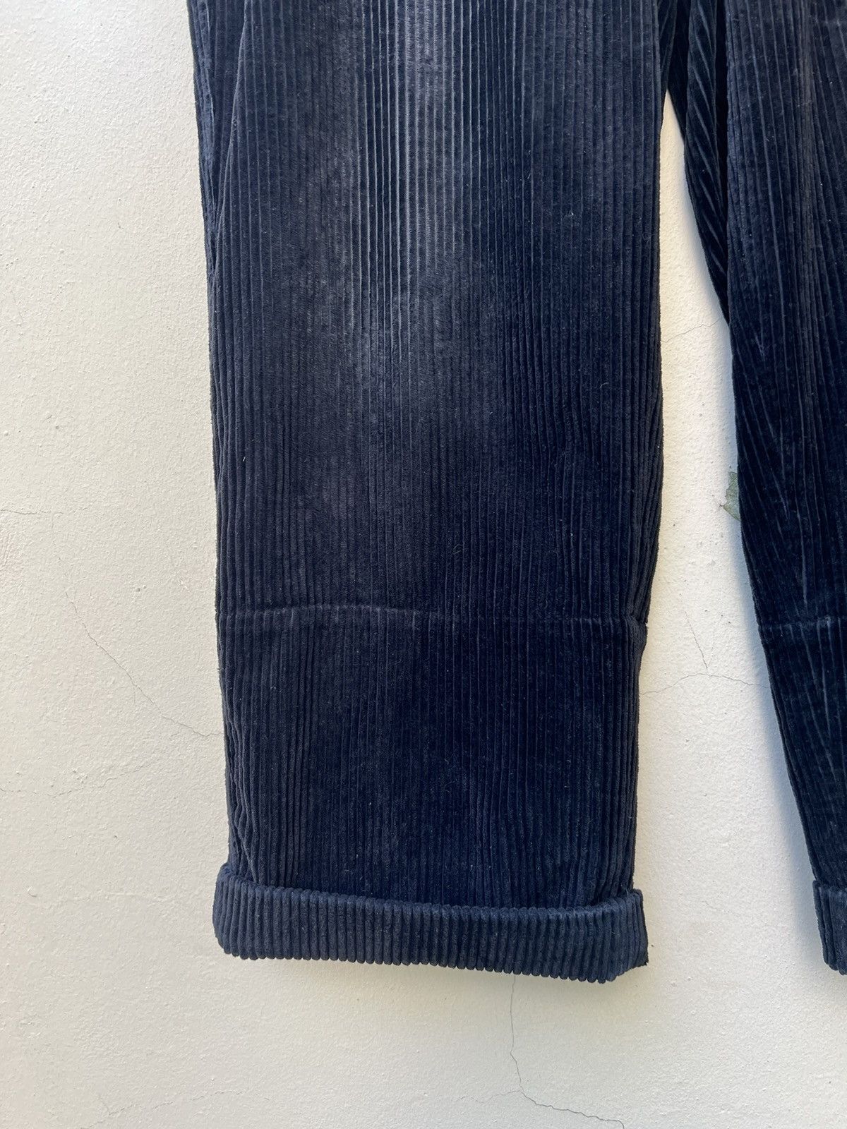 Comme des Garcons Homme VTG 90s Comme des Garçons Homme Fade Black Rips Cord Pant Size US 32 / EU 48 - 10 Thumbnail