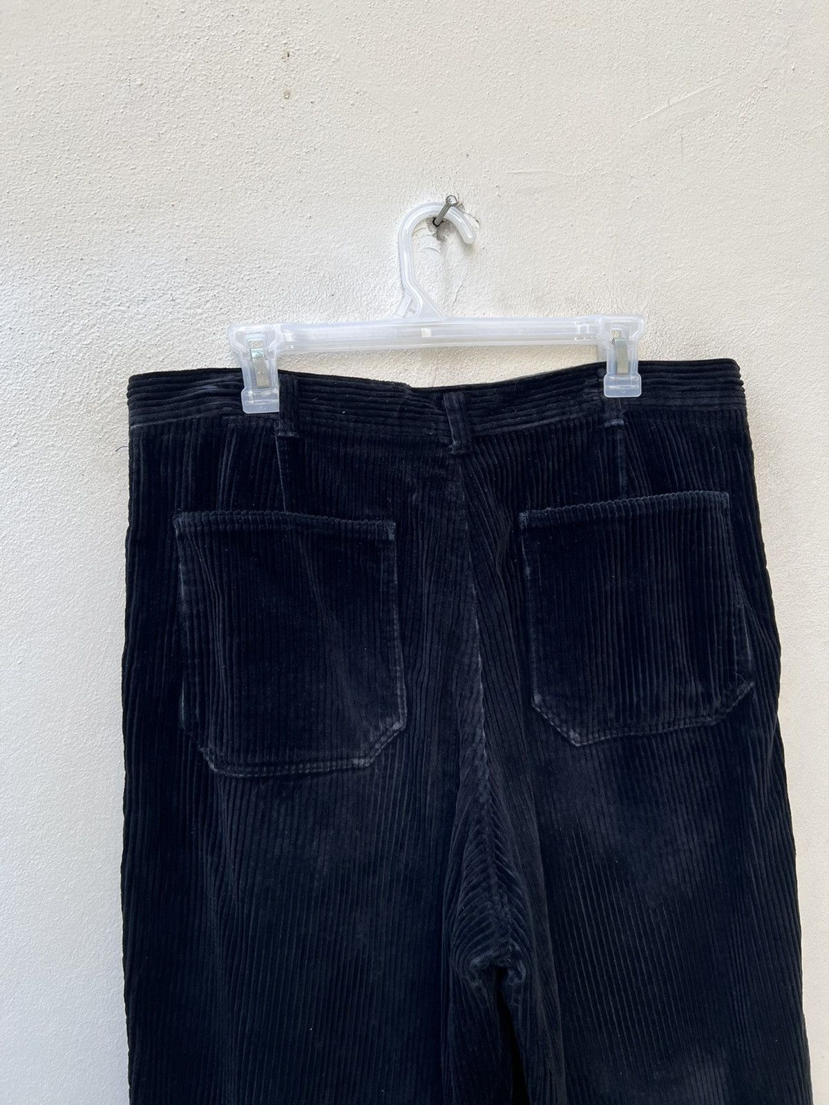 Comme des Garcons Homme VTG 90s Comme des Garçons Homme Fade Black Rips Cord Pant Size US 32 / EU 48 - 15 Thumbnail