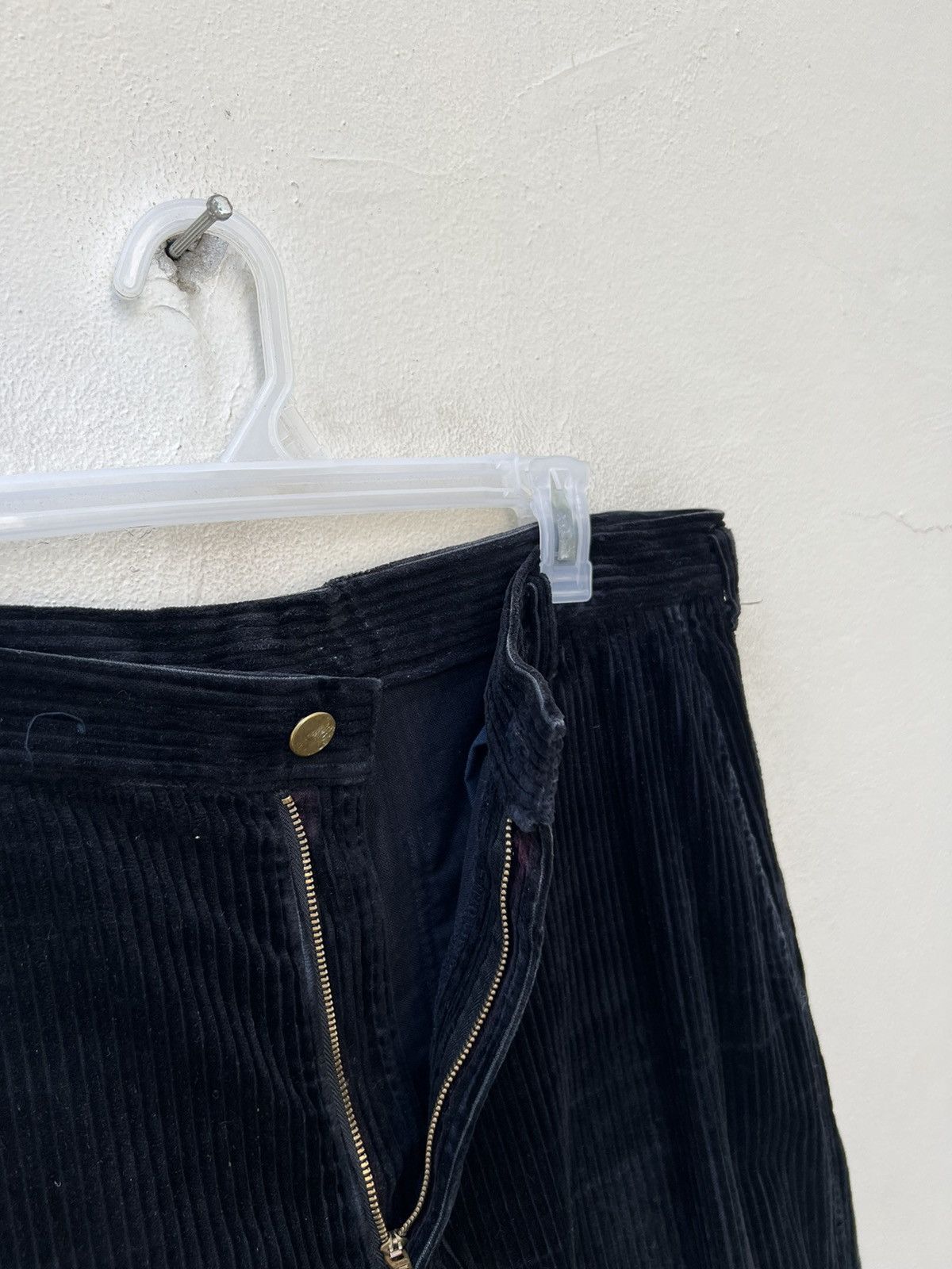 Comme des Garcons Homme VTG 90s Comme des Garçons Homme Fade Black Rips Cord Pant Size US 32 / EU 48 - 8 Thumbnail