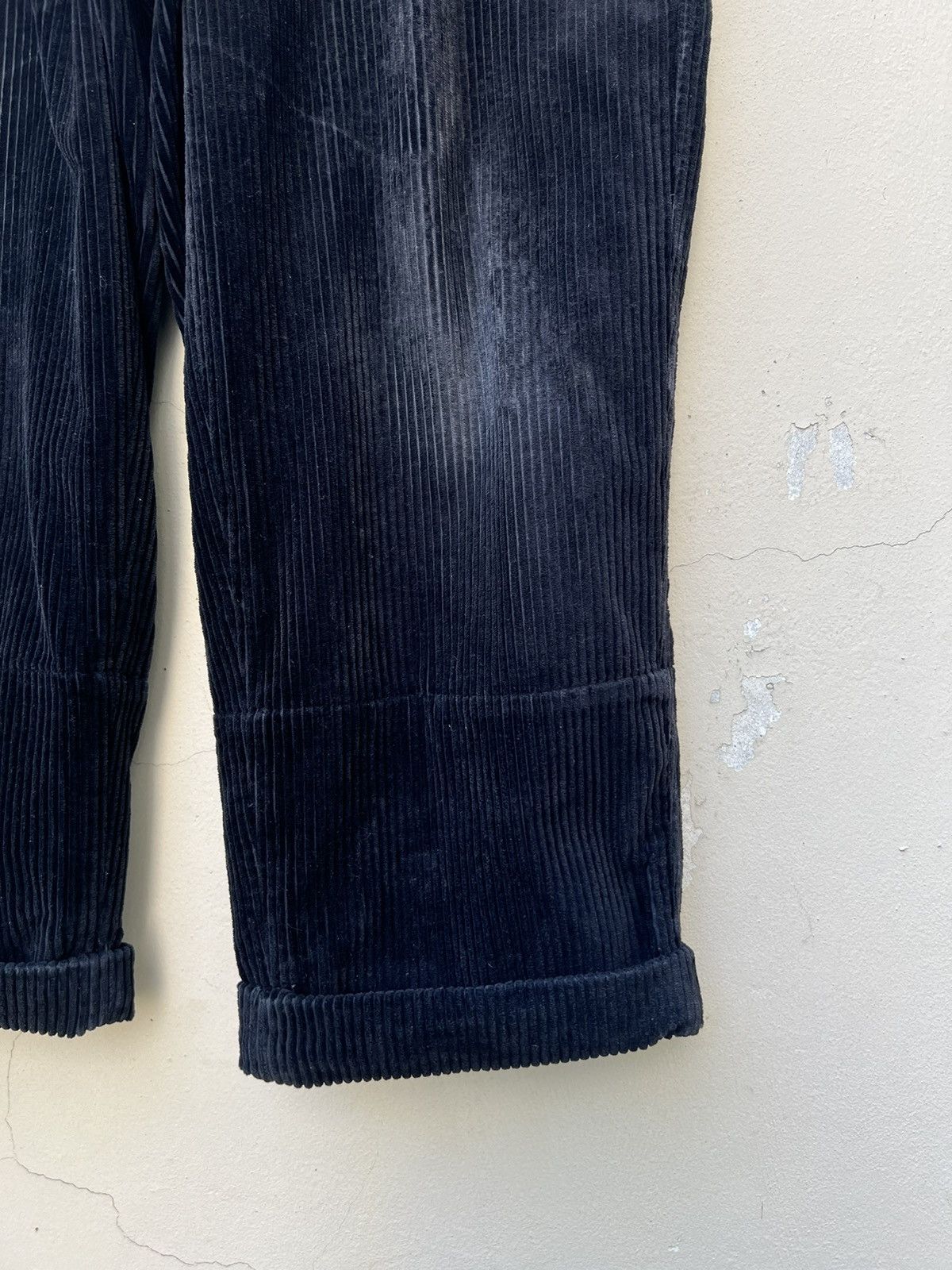 Comme des Garcons Homme VTG 90s Comme des Garçons Homme Fade Black Rips Cord Pant Size US 32 / EU 48 - 12 Thumbnail