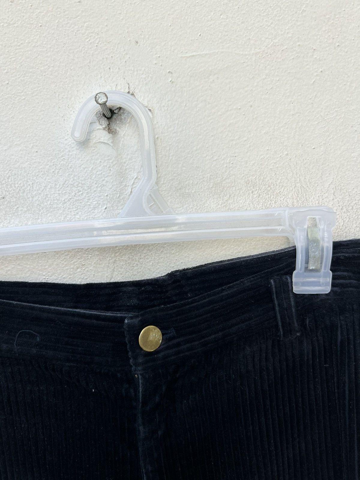 Comme des Garcons Homme VTG 90s Comme des Garçons Homme Fade Black Rips Cord Pant Size US 32 / EU 48 - 7 Thumbnail