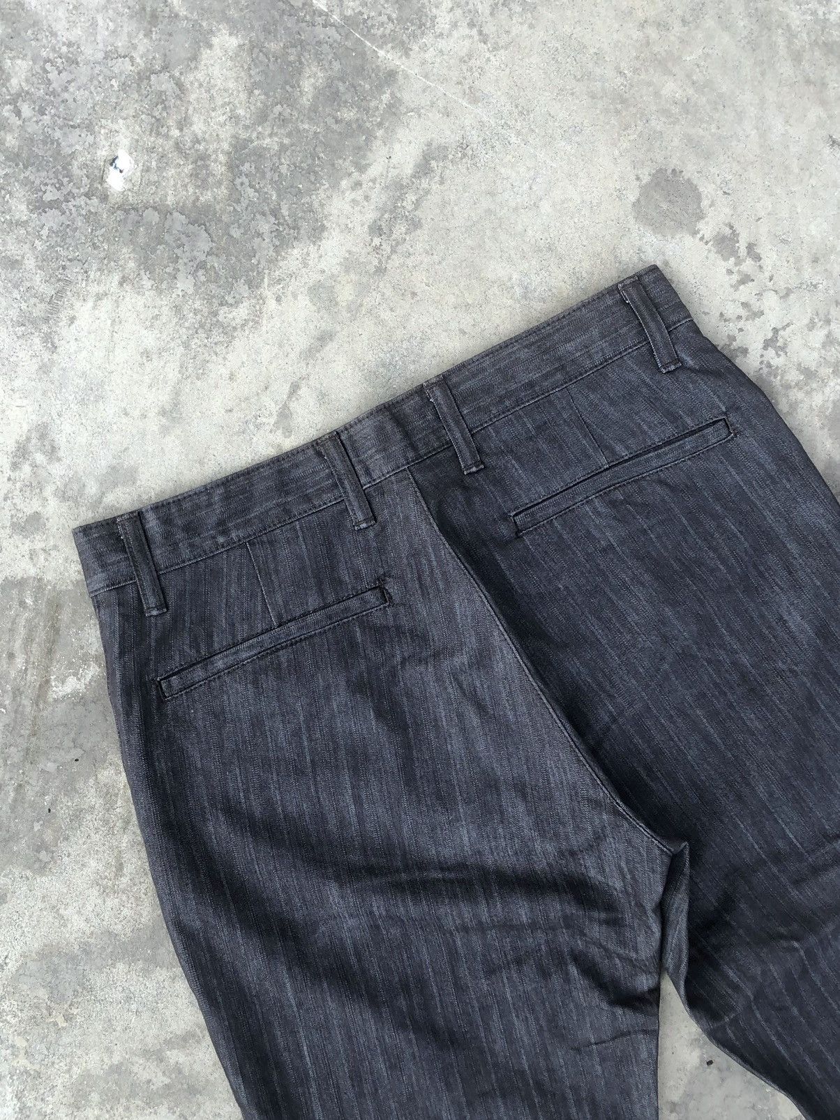 If Six Was Nine × KMRii × Le Grande Bleu (L.G.B.) 2000’ Semantic Design Waxed Pants Size US 31 - 6 Thumbnail