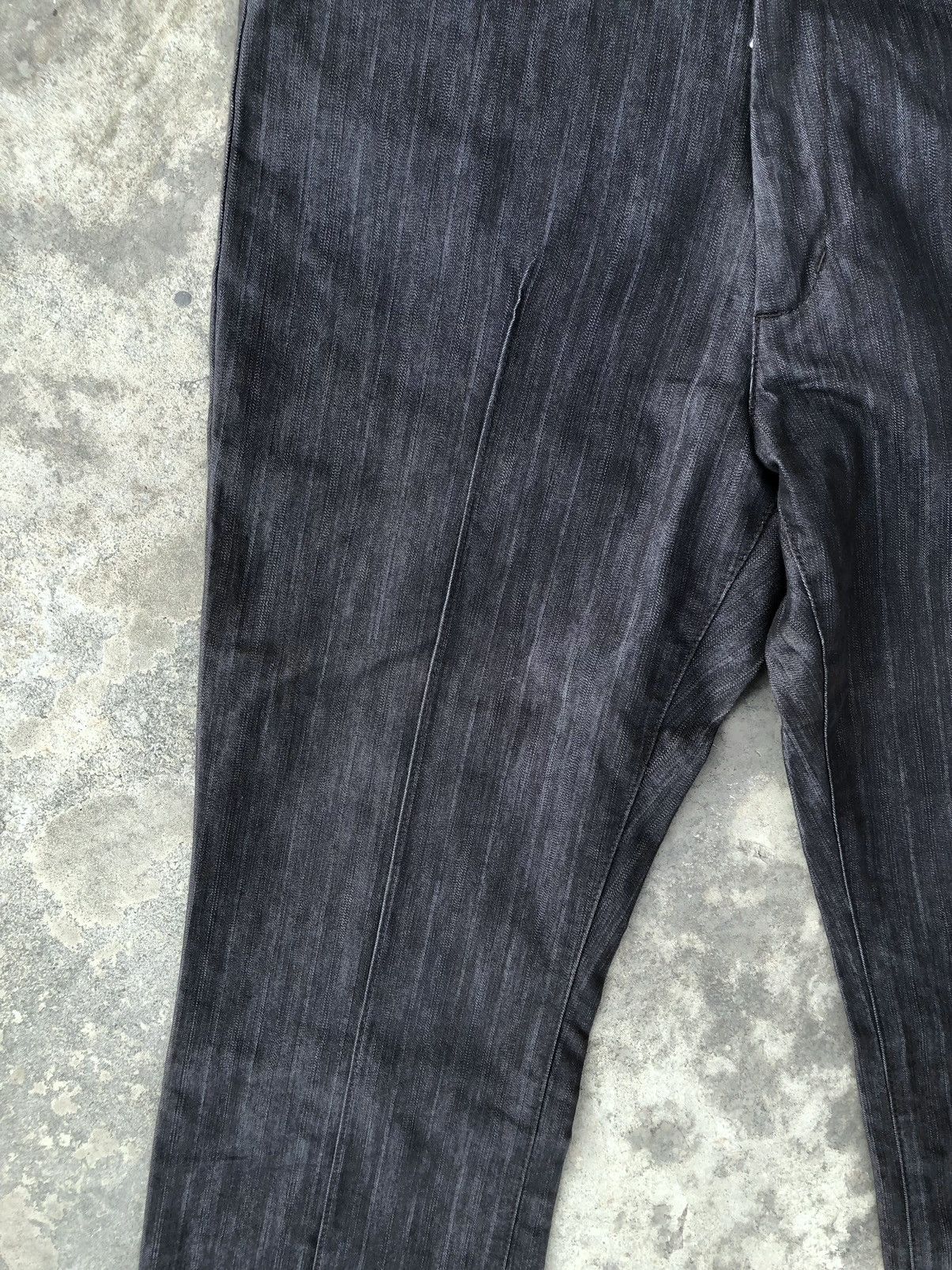 If Six Was Nine × KMRii × Le Grande Bleu (L.G.B.) 2000’ Semantic Design Waxed Pants Size US 31 - 3 Thumbnail