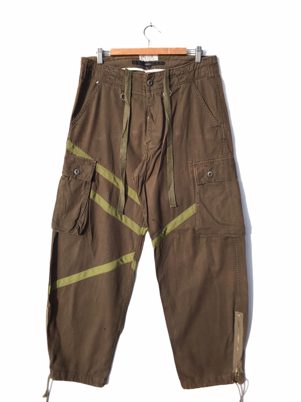 Japanese Brand Vintage Jewels Drawstring Tactical Pant Size US 34 / EU 50 - 3 Thumbnail