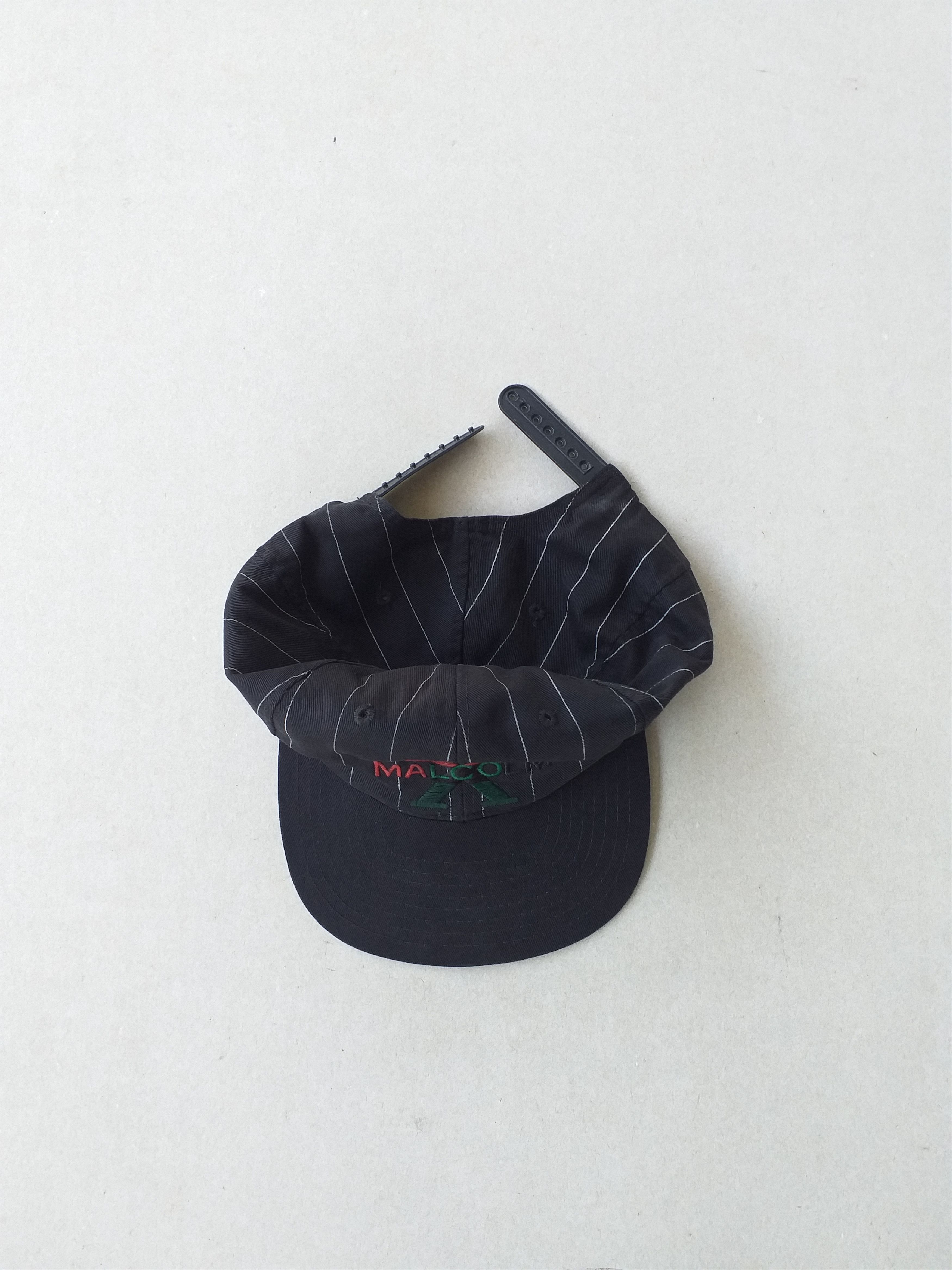 Vintage Vintage Malcolm X Pin Stripes Hat Size ONE SIZE - 2 Thumbnail