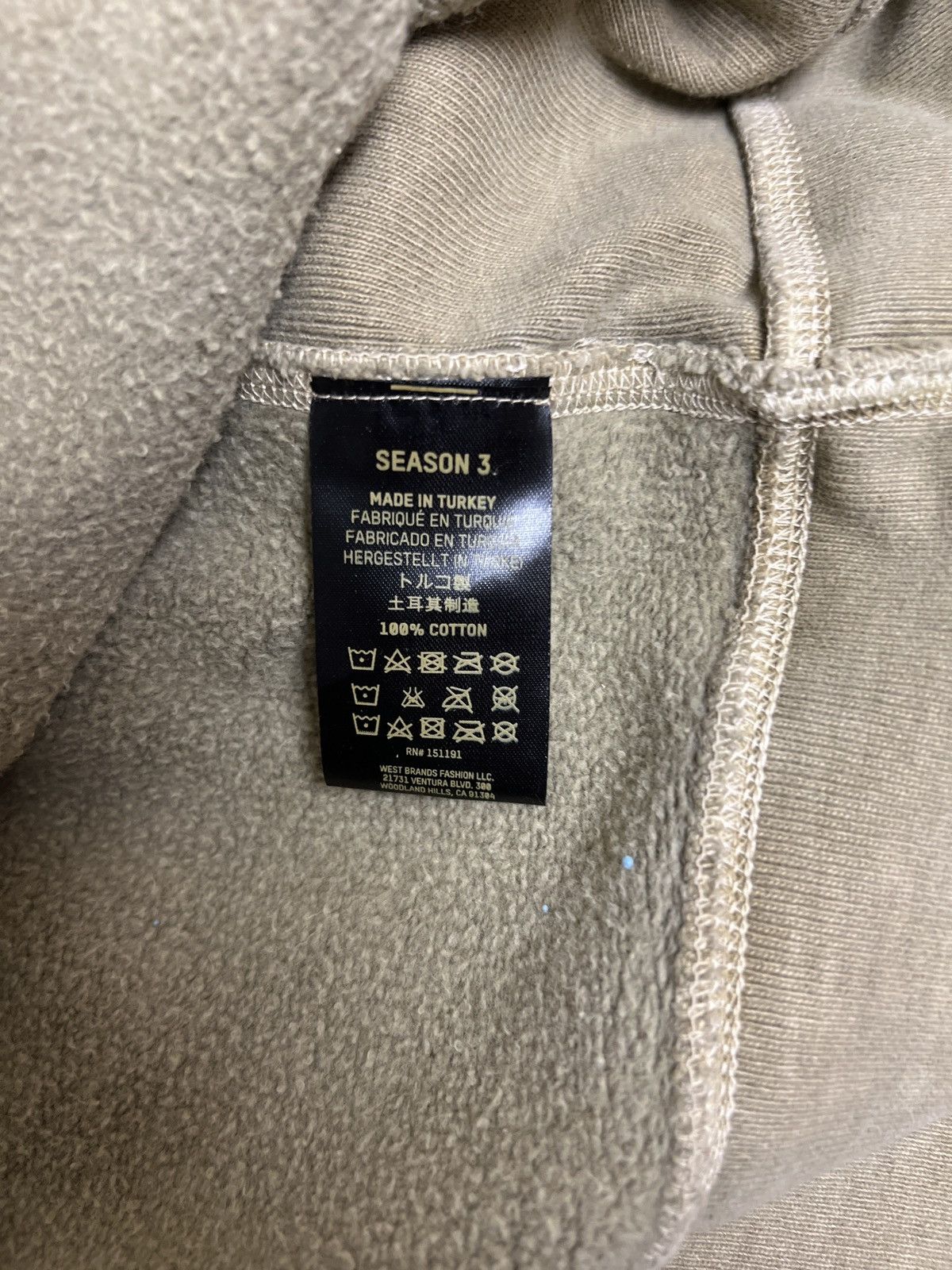 Yeezy Yeezy Season 3 Hoodie Sand Size US XS / EU 42 / 0 - 7 Thumbnail