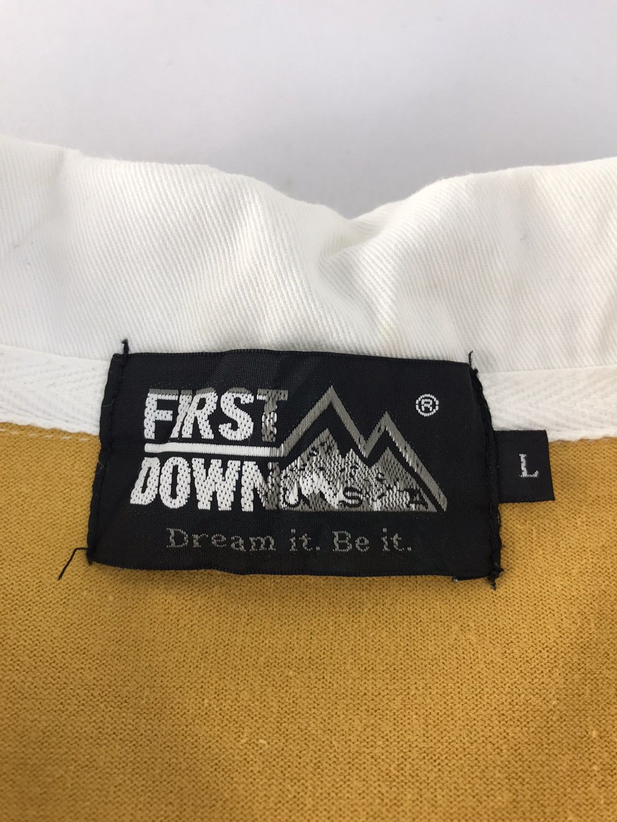Vintage Vintage First Down Usa Long Sleeve 3 Colour Style Size US M / EU 48-50 / 2 - 7 Thumbnail