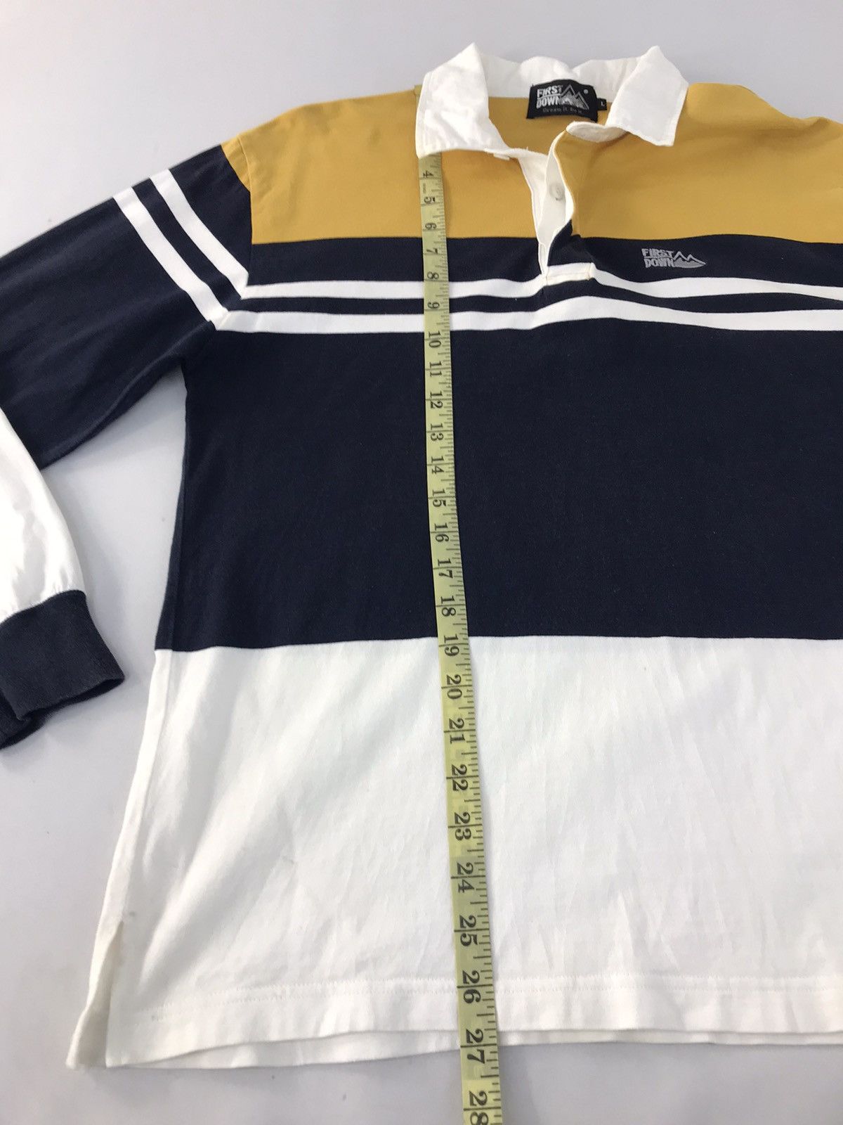 Vintage Vintage First Down Usa Long Sleeve 3 Colour Style Size US M / EU 48-50 / 2 - 12 Thumbnail