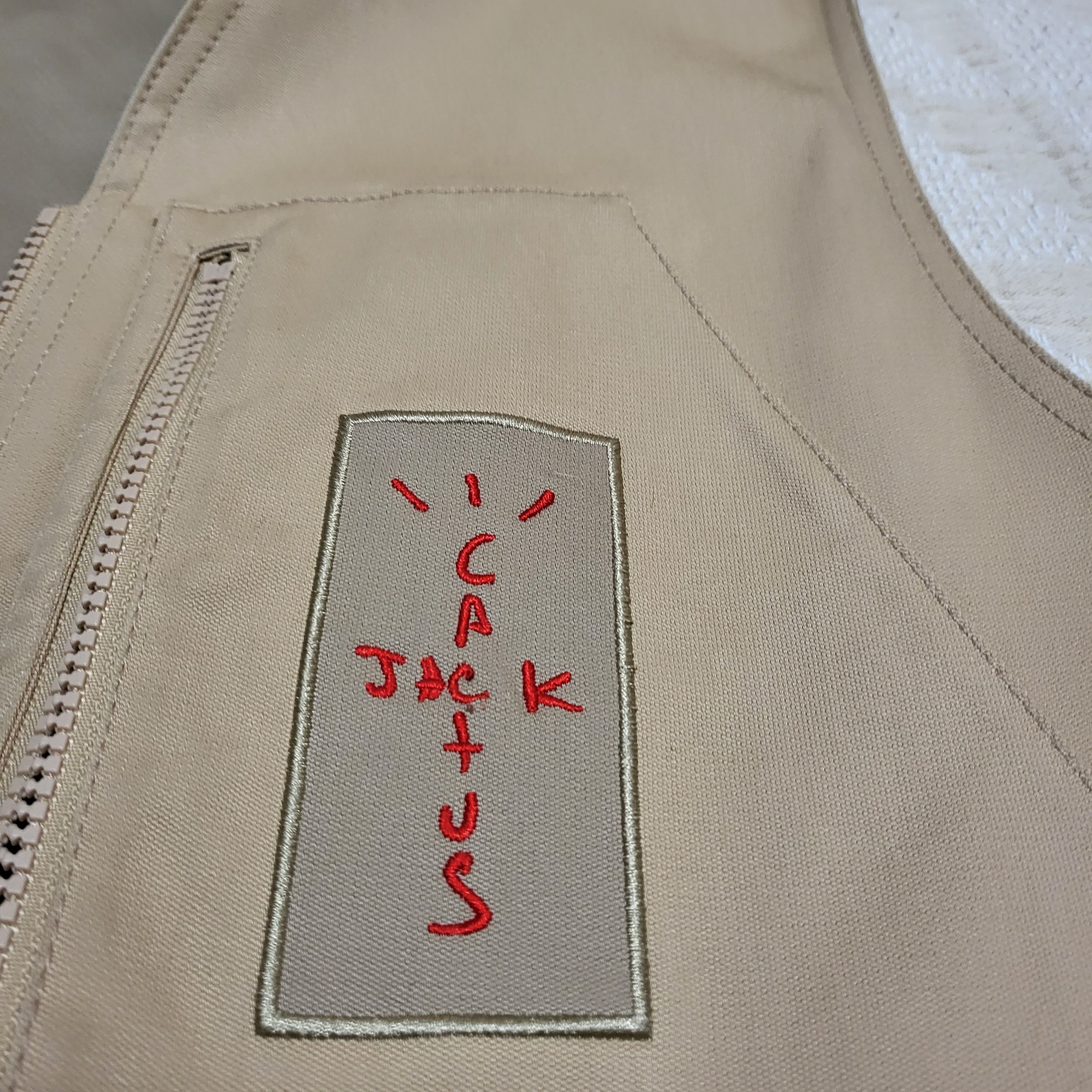 Jordan Brand × Travis Scott Travis Scott Jordan Vest Khaki Size US M / EU 48-50 / 2 - 2 Thumbnail