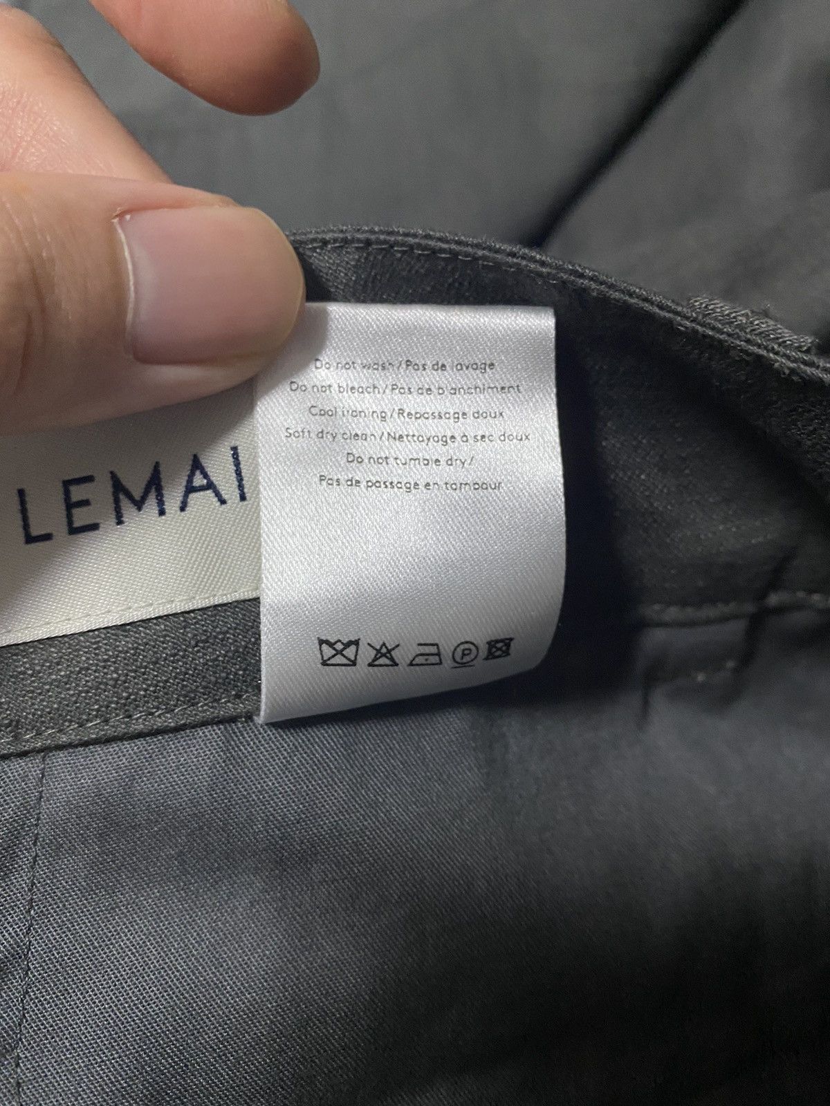 Lemaire straight leg relaxed fit pants Size US 32 / EU 48 - 10 Thumbnail