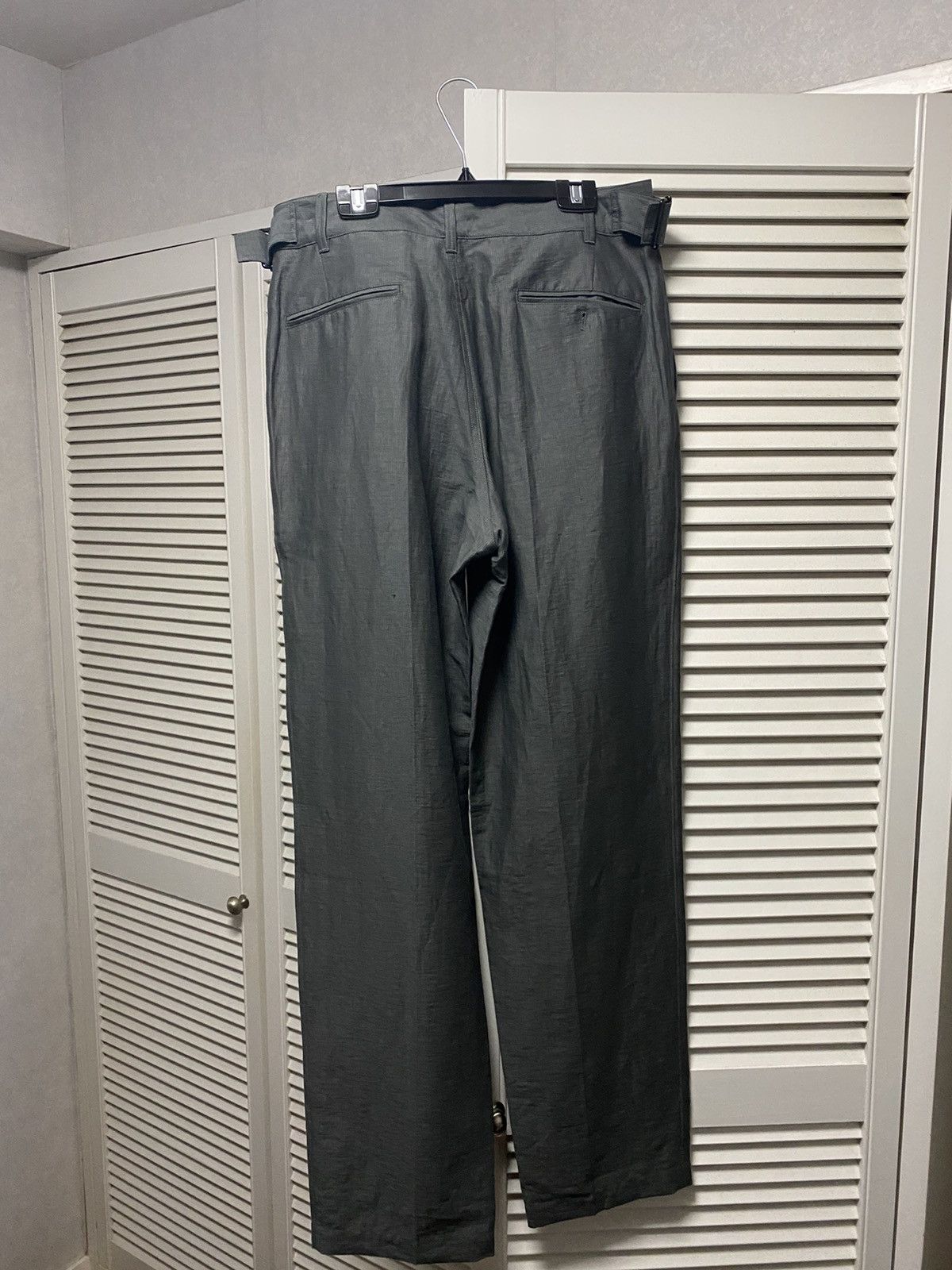 Lemaire straight leg relaxed fit pants Size US 32 / EU 48 - 4 Thumbnail