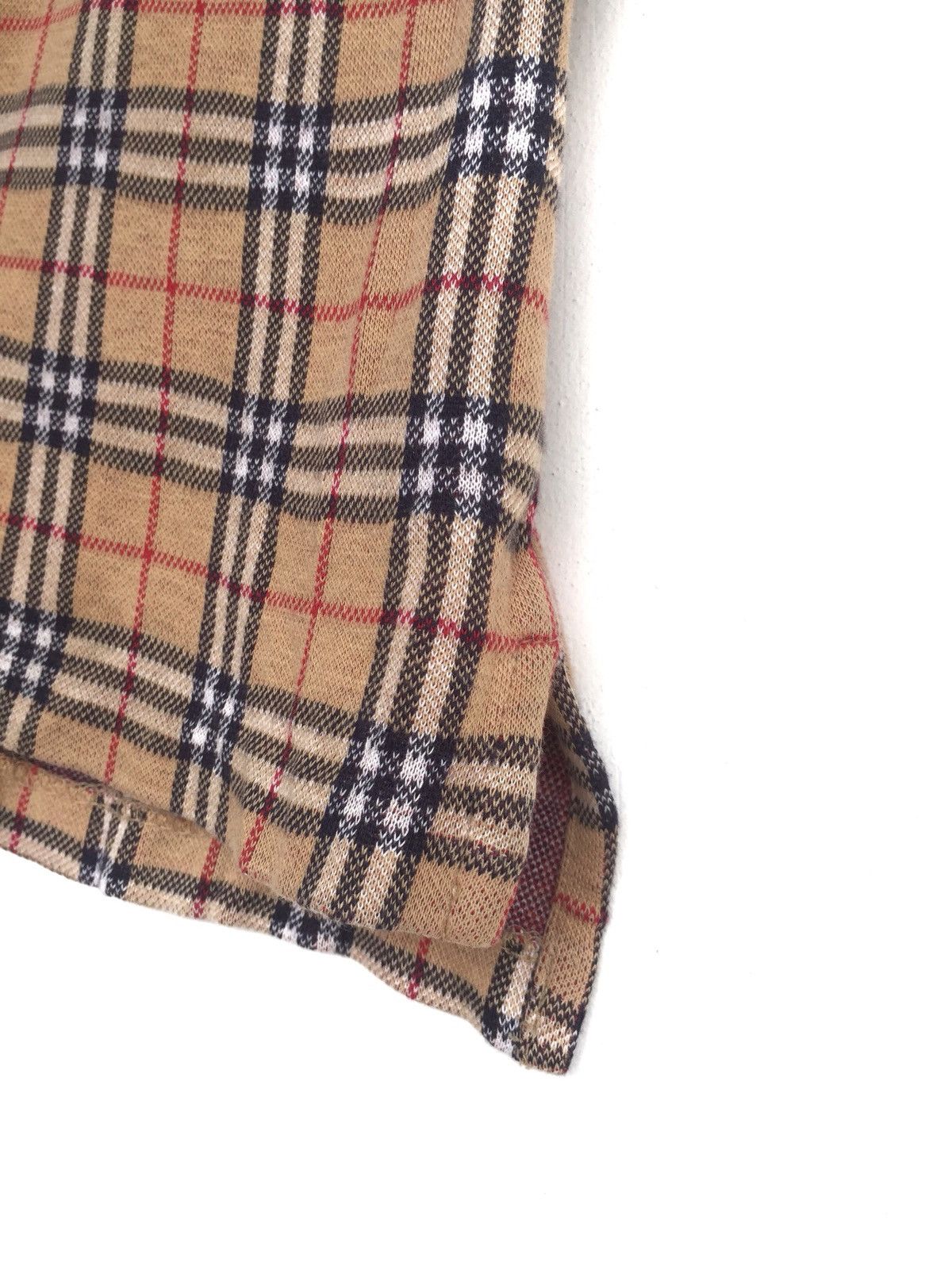 Burberry ICONIC🔥90s Nova Checked 90s Oversized Polos Shirt Size US L / EU 52-54 / 3 - 5 Thumbnail