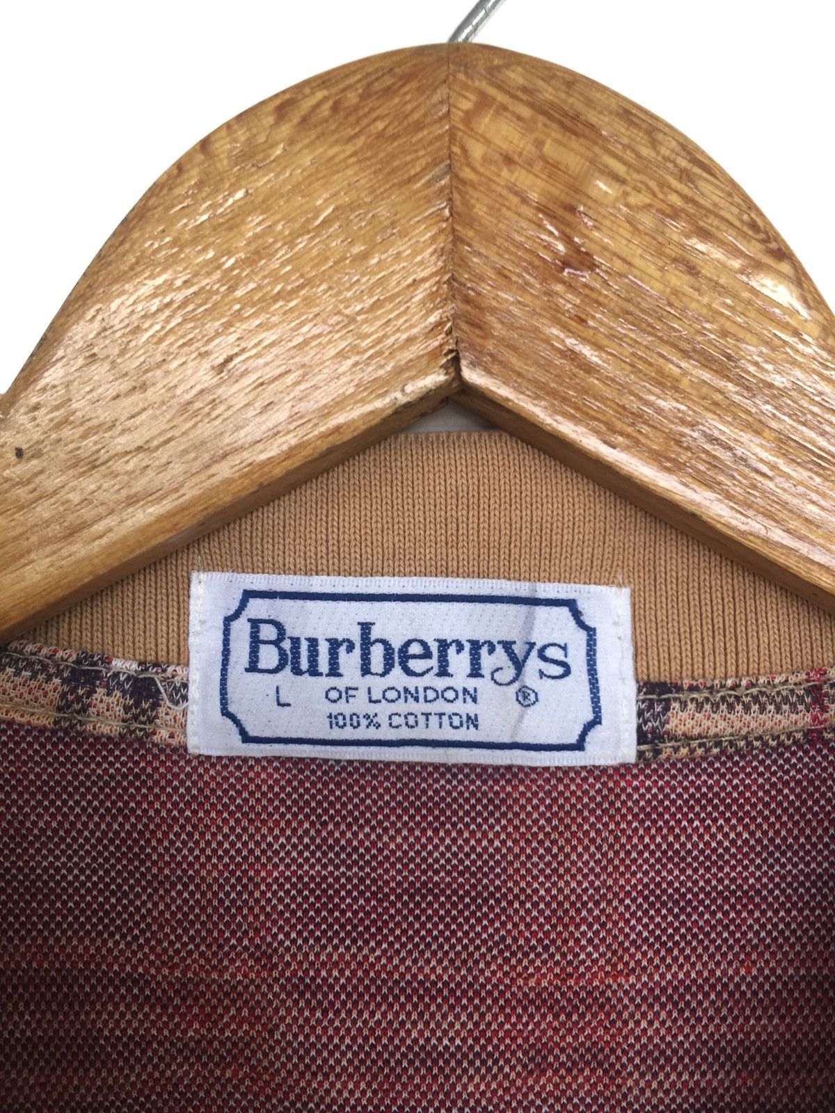 Burberry ICONIC🔥90s Nova Checked 90s Oversized Polos Shirt Size US L / EU 52-54 / 3 - 7 Thumbnail
