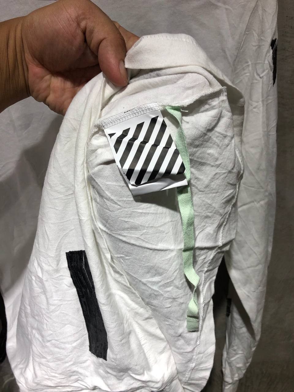 Off-White Off-White Acrylic Arrows Long sleeves Shirt Size US S / EU 44-46 / 1 - 13 Thumbnail