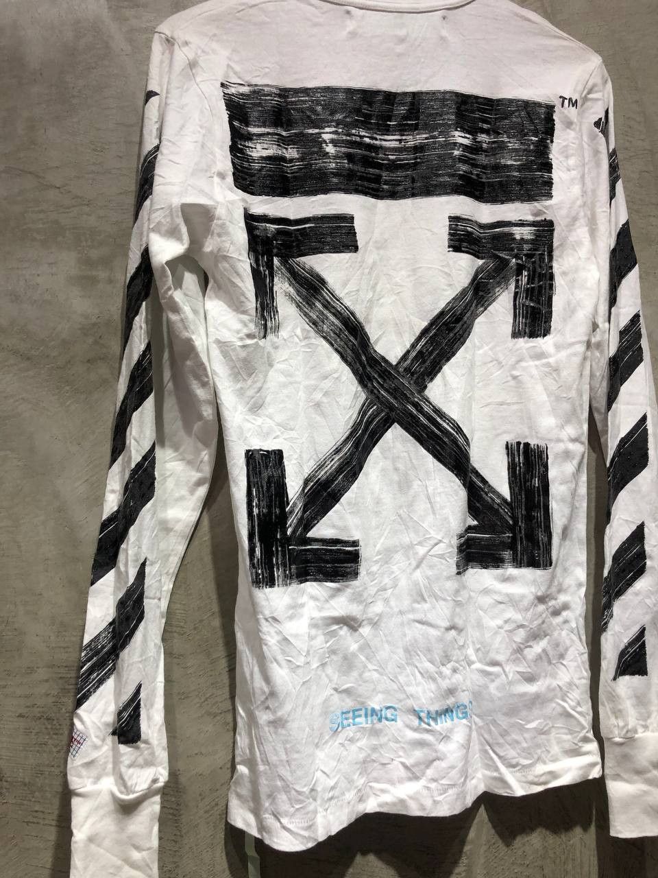 Off-White Off-White Acrylic Arrows Long sleeves Shirt Size US S / EU 44-46 / 1 - 3 Thumbnail